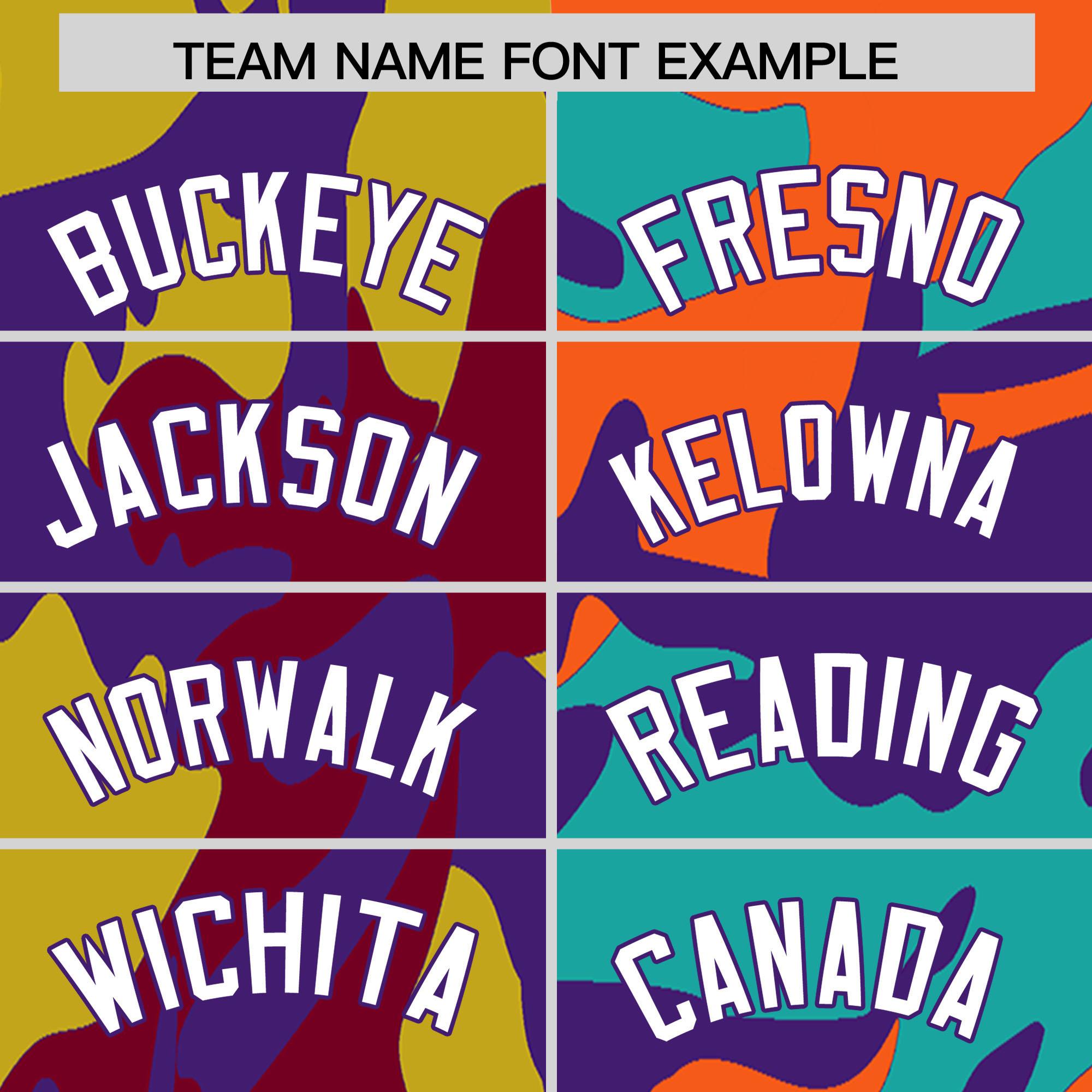 Custom Crimson Aqua Full-Snap Varsity Two Tone Personalized Letterman Camo Jacket Hoodie| KXKSHOP