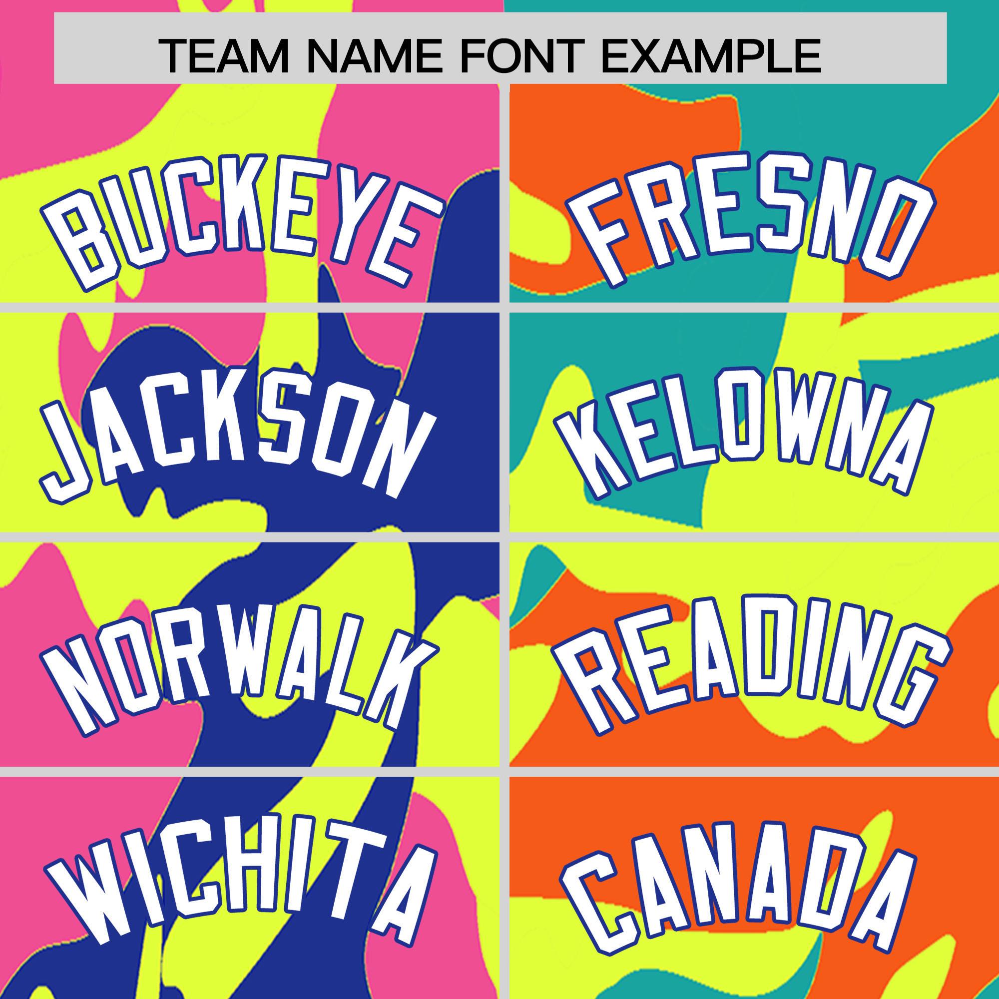 Custom Royal Green Full-Snap Varsity Two Tone Personalized Letterman Camo Jacket Hoodie| KXKSHOP