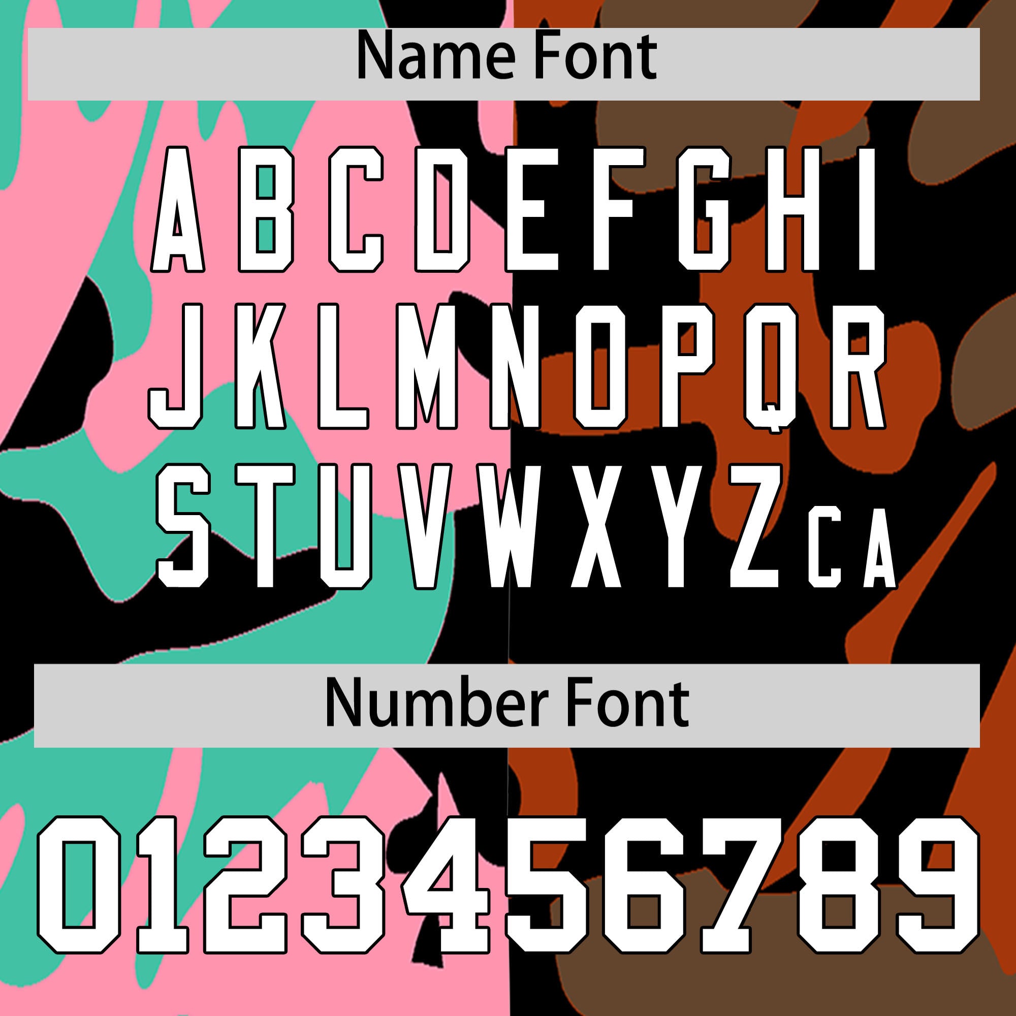 Custom Black Texas Orange Full-Snap Varsity Two Tone Personalized Letterman Camo Jacket Hoodie| KXKSHOP