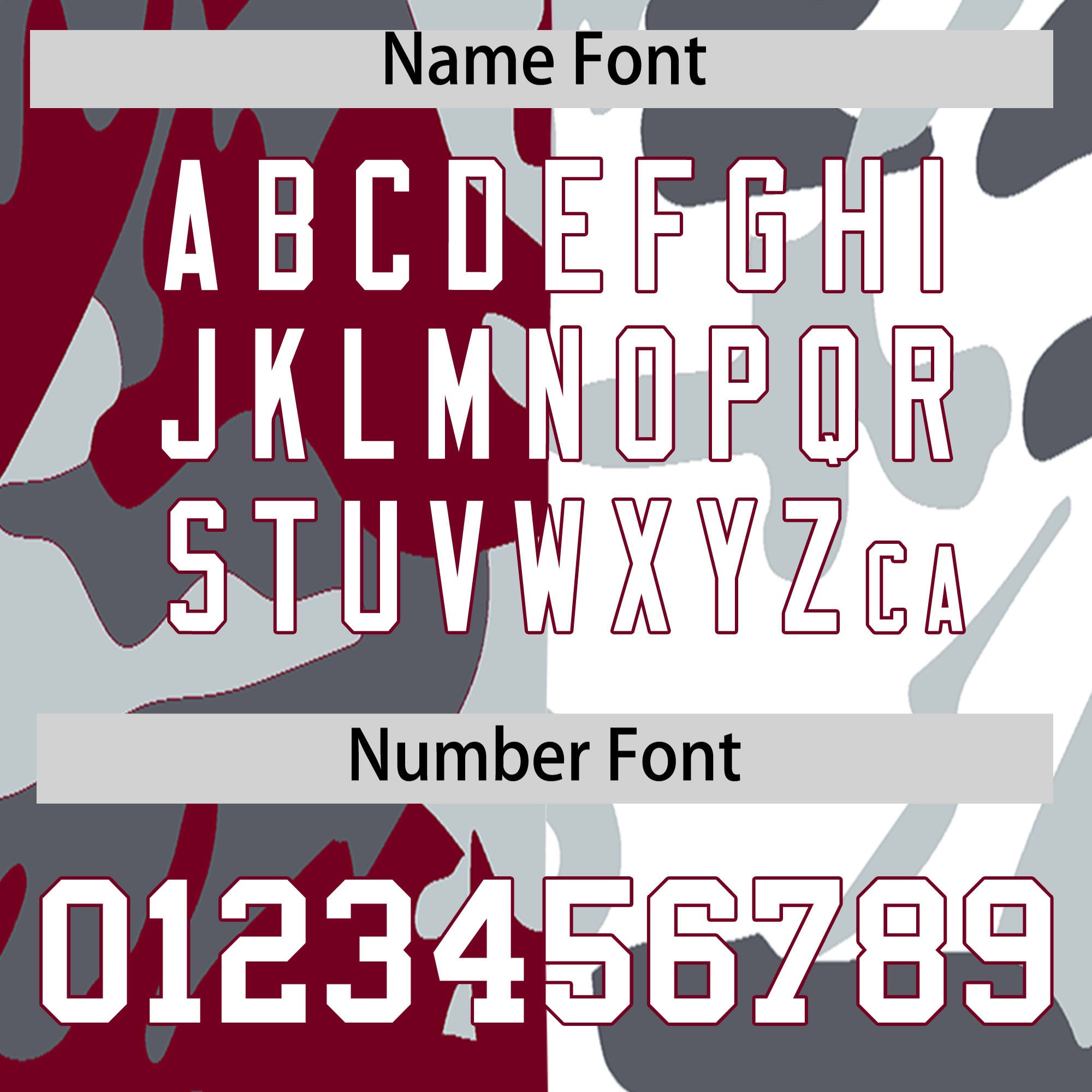 Custom Crimson Silver Full-Snap Varsity Two Tone Personalized Letterman Camo Jacket Hoodie| KXKSHOP