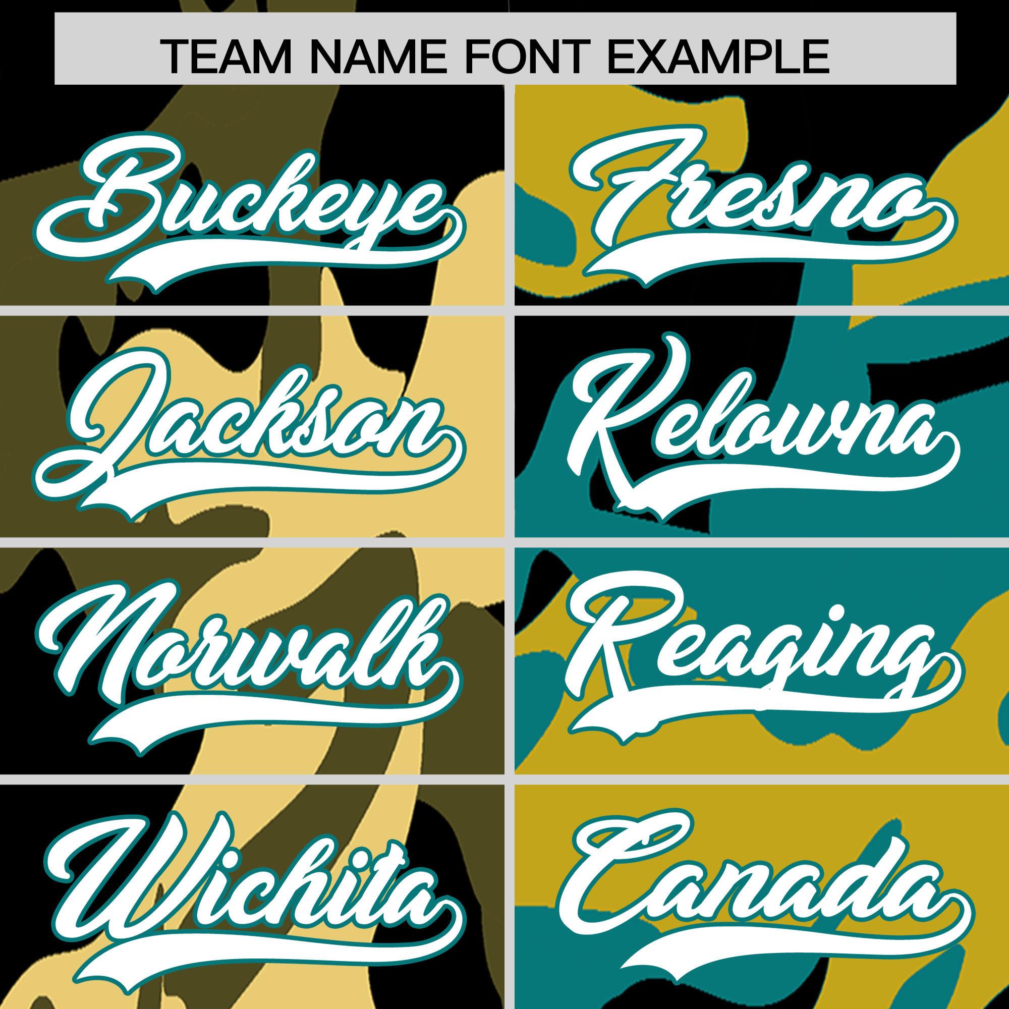 Custom Black Aqua Full-Snap Varsity Two Tone Personalized Letterman Camo Jacket Hoodie| KXKSHOP