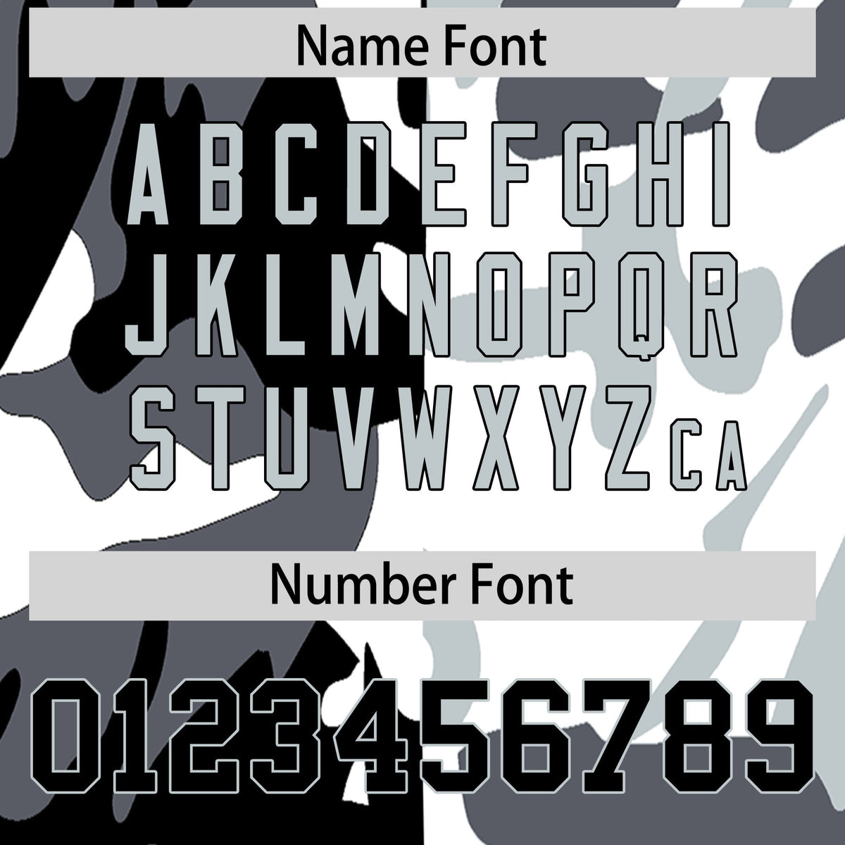 Custom Black Silver Full-Snap Varsity Two Tone Personalized Letterman Camo Jacket Hoodie| KXKSHOP