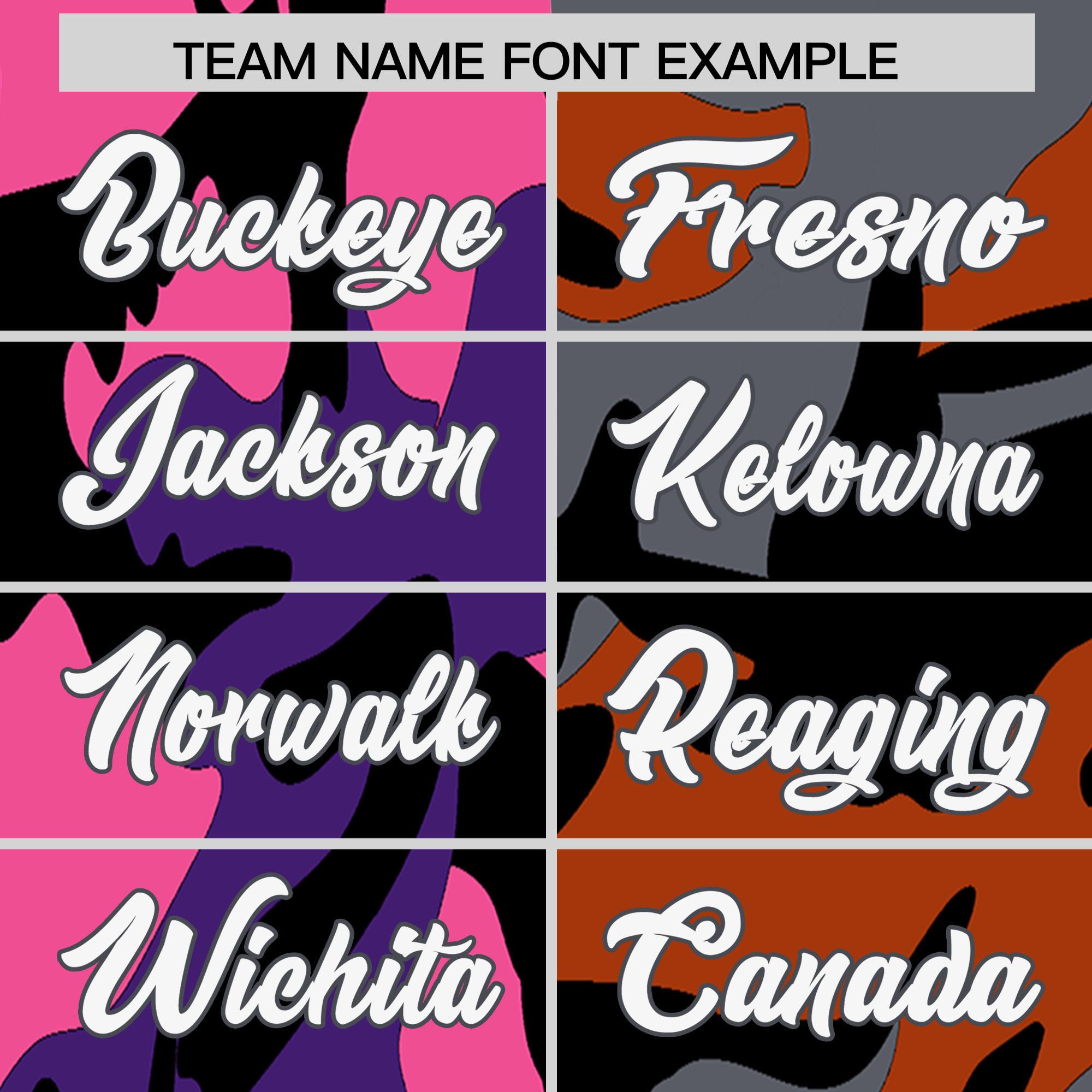 Custom Purple Texas Orange Full-Snap Varsity Two Tone Personalized Letterman Camo Jacket Hoodie| KXKSHOP