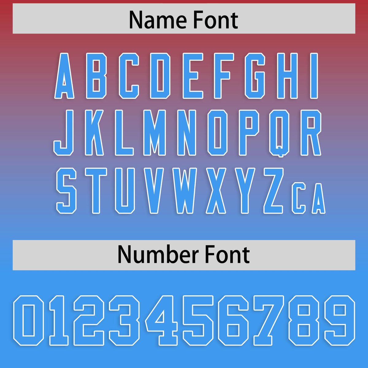 Custom Red Blue Varsity Full-Snap Letterman Gradient Hoodie Jacket