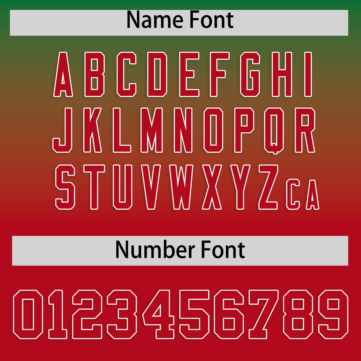 Custom Green Red Varsity Full-Snap Letterman Gradient Hoodie Jacket