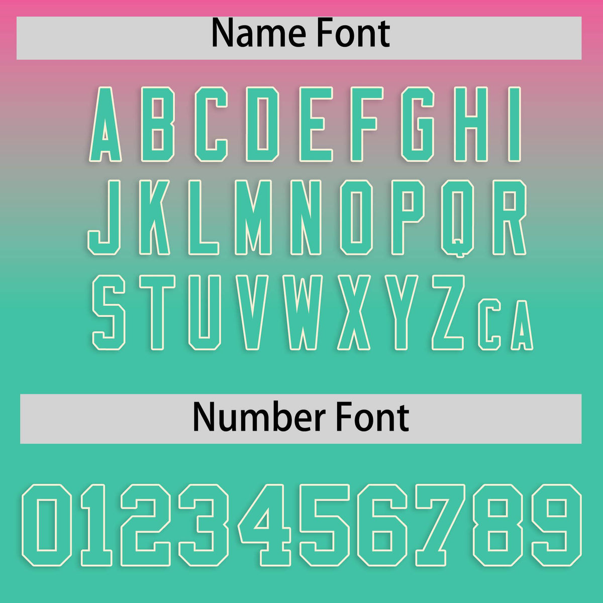 Custom Pink Bright Green Varsity Full-Snap Letterman Gradient Hoodie Jacket