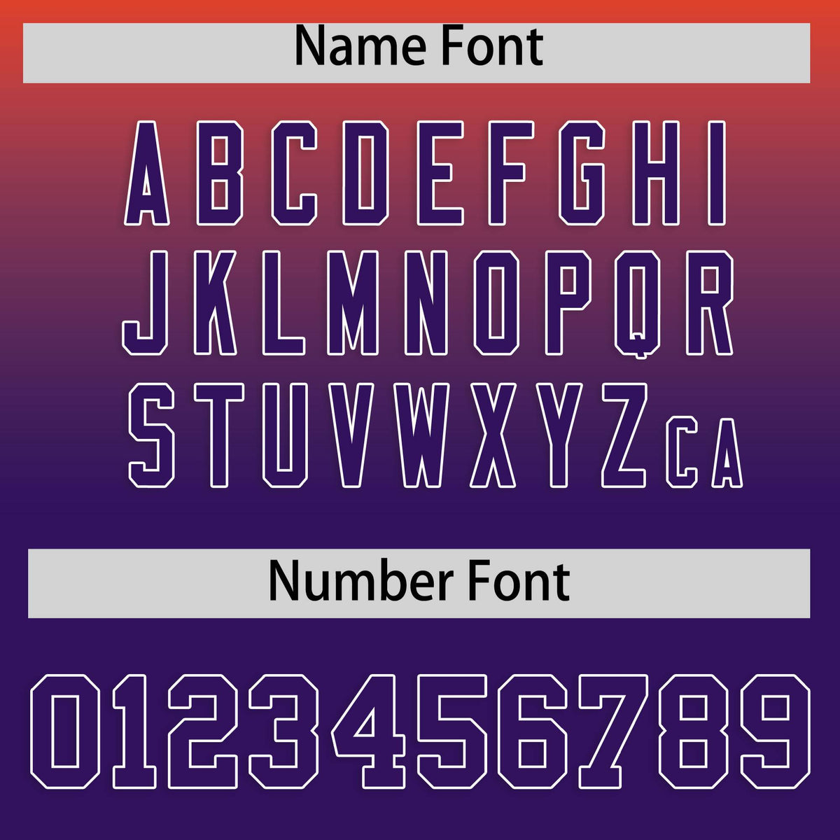 Custom Orange Purple Varsity Full-Snap Letterman Gradient Hoodie Jacket