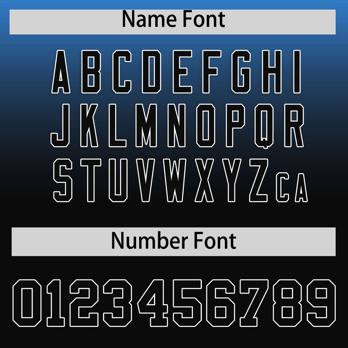 Custom Blue Black Varsity Full-Snap Letterman Gradient Hoodie Jacket