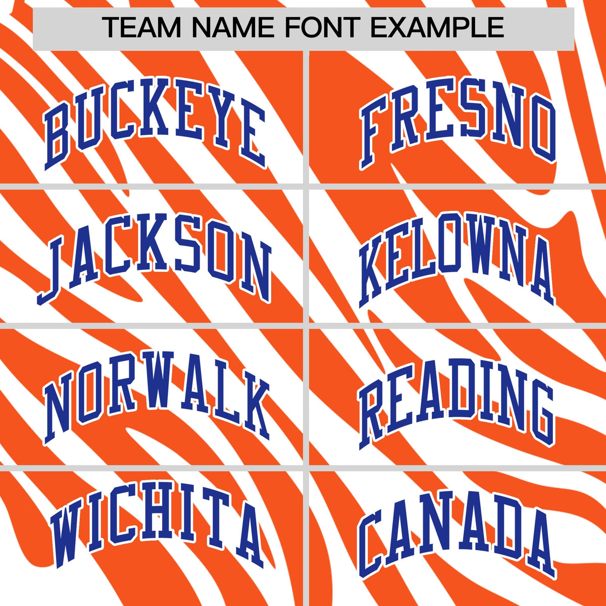 Custom Orange White Royal Blue Leopard Print Pullover Sweatshirt Hoodie| KXKSHOP