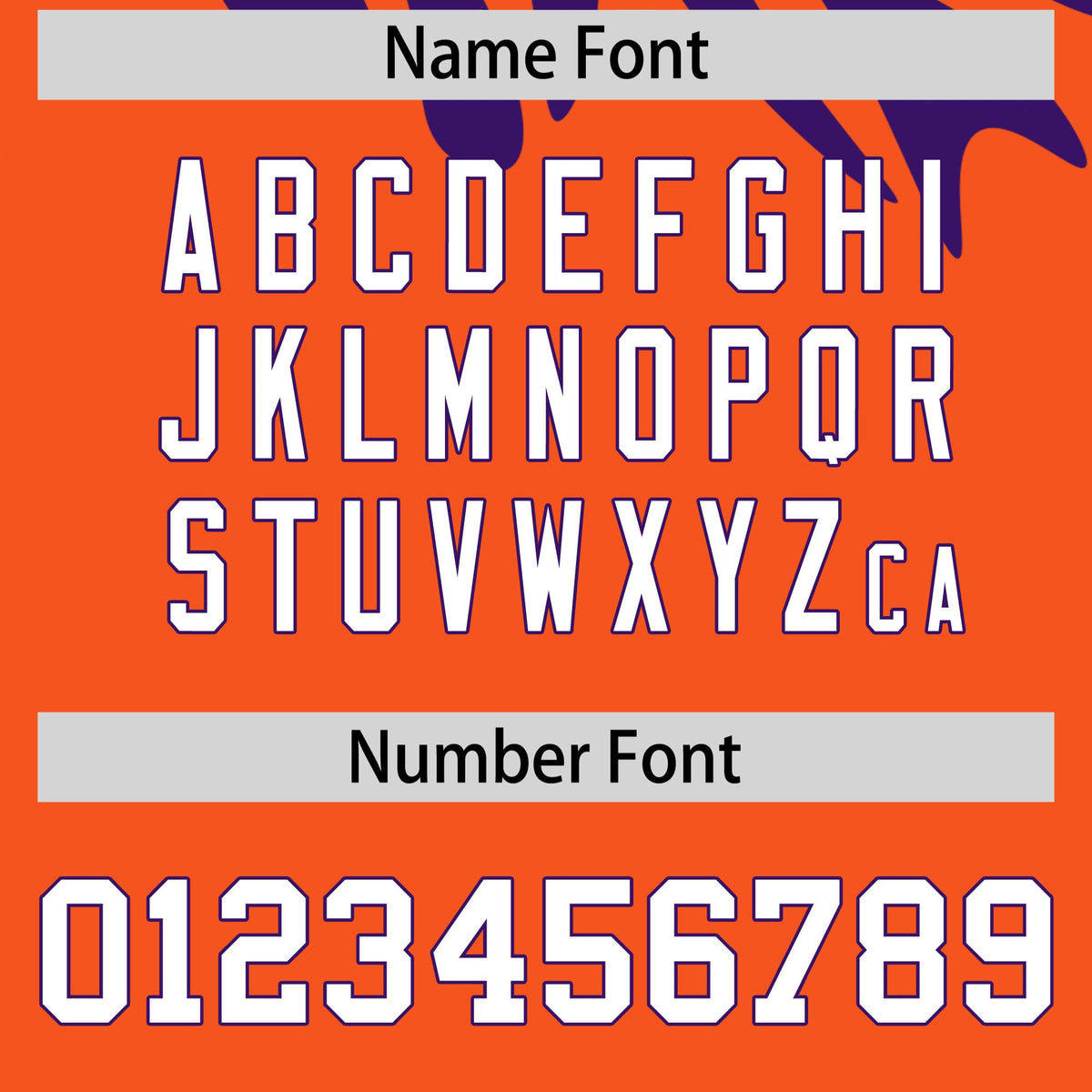 Custom Orange Purple Leopard Print Pullover Sweatshirt Hoodie| KXKSHOP