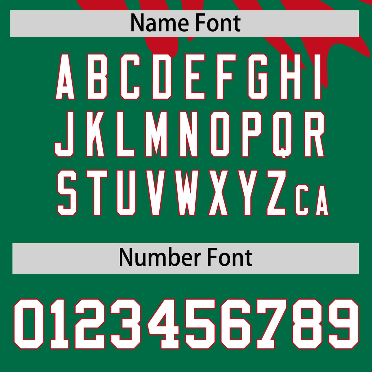 Custom Kelly Green Red Leopard Print Pullover Sweatshirt Hoodie| KXKSHOP