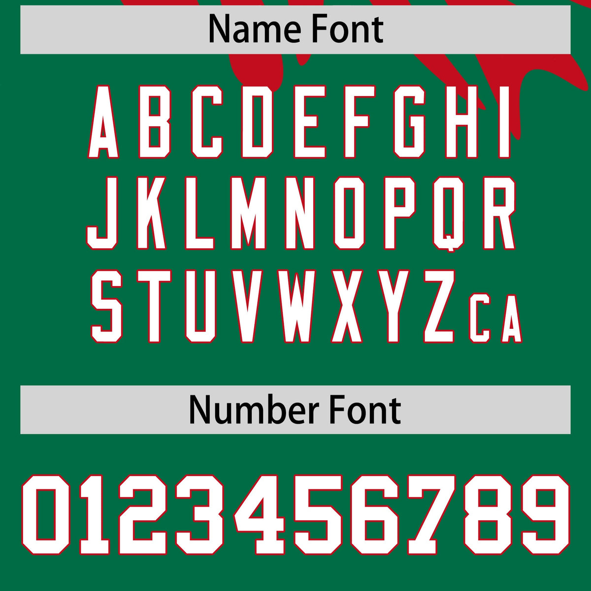 Custom Kelly Green Red Leopard Print Pullover Sweatshirt Hoodie| KXKSHOP