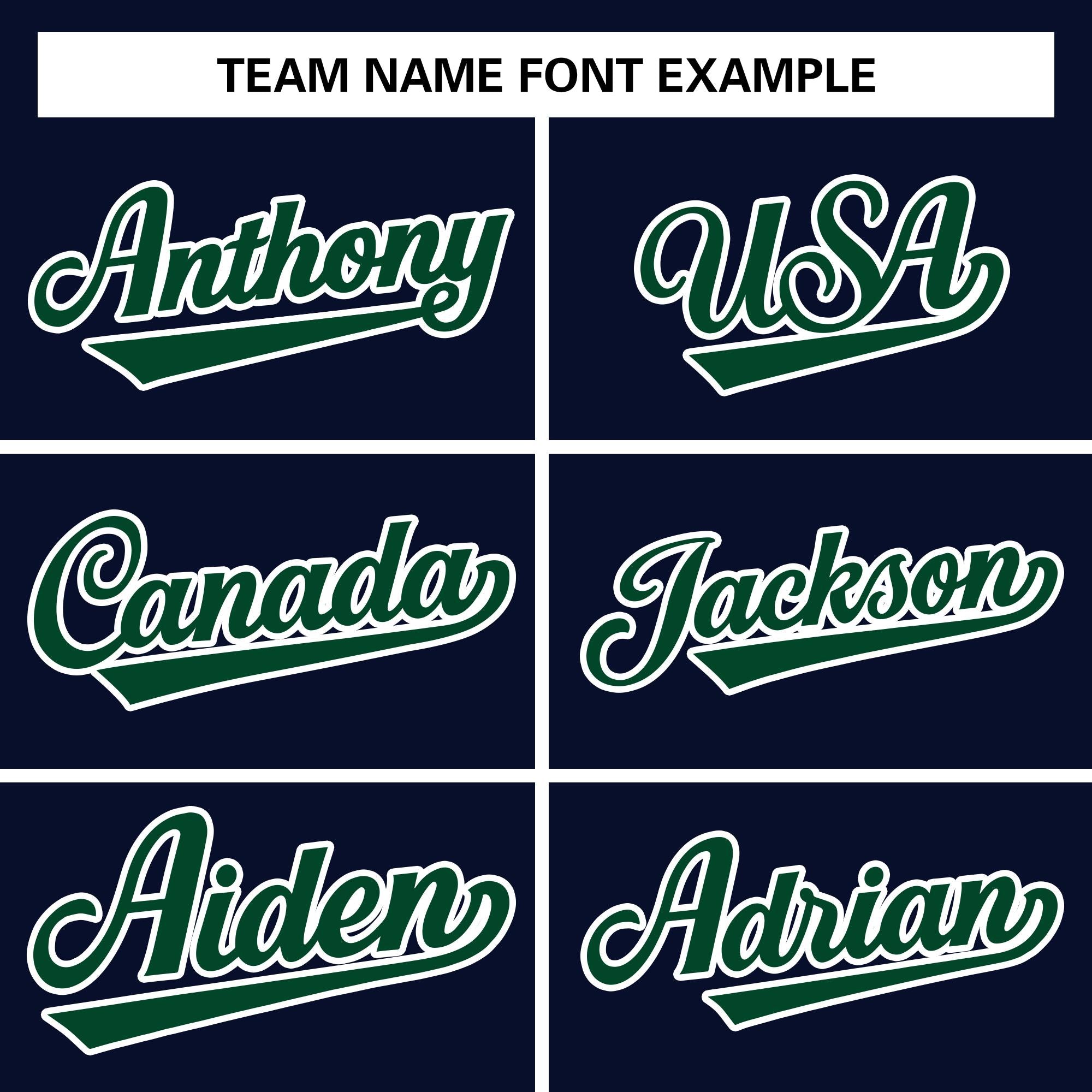 Custom Navy Green-White Raglan Sleeves Pullover Personalized Sweatshirt Hoodie| KXKSHOP
