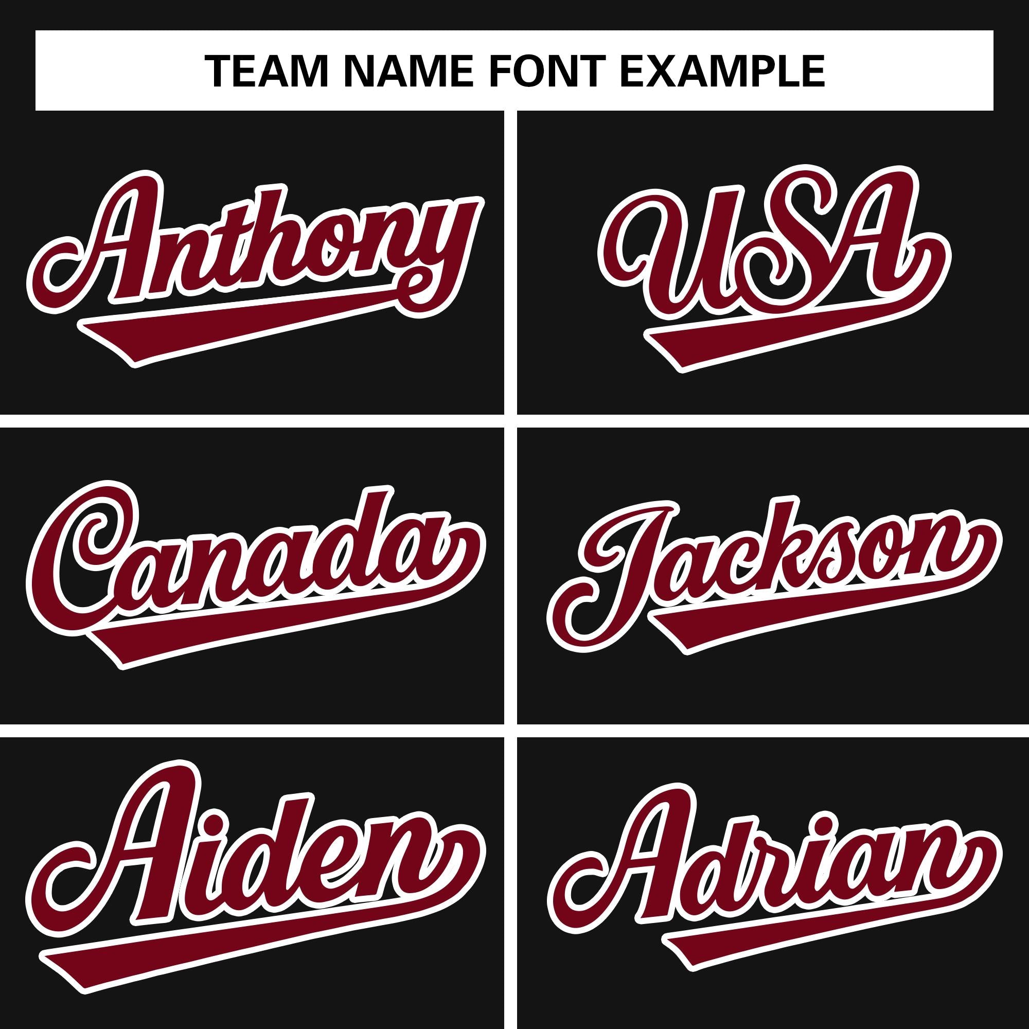 Custom Black Crimson-White Raglan Sleeves Pullover Personalized Team Sweatshirt Hoodie| KXKSHOP