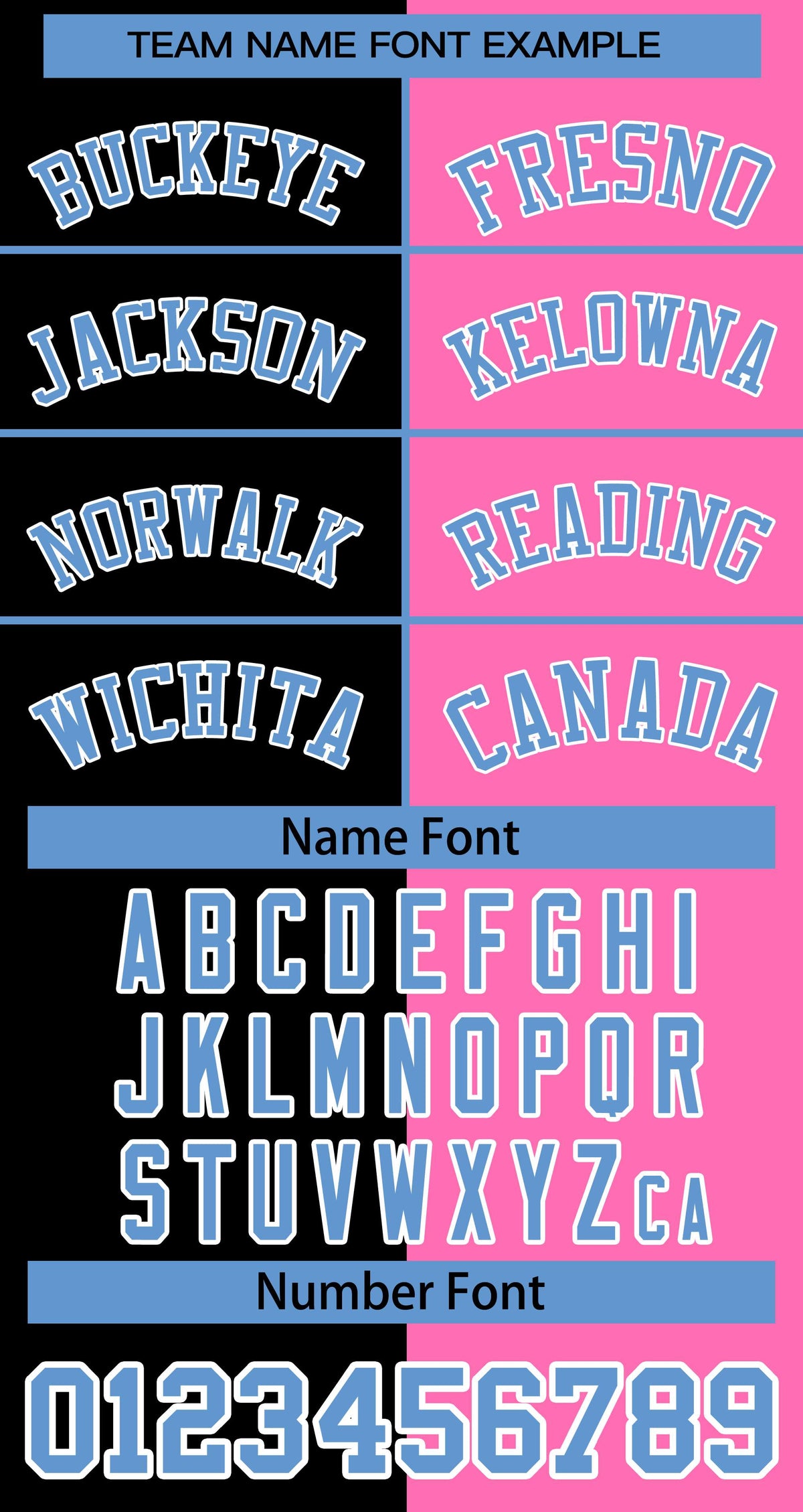 Custom Black Pink Light Blue-White Split Fashion Stitched Sportwear Pullover Hoodie| KXKSHOP