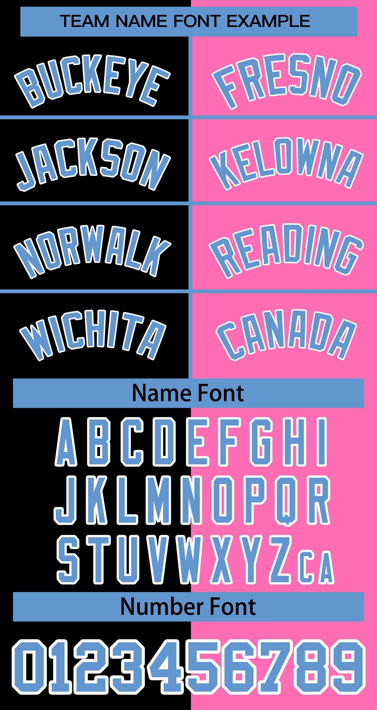 Custom Black Pink Light Blue-White Split Fashion Stitched Sportwear Pullover Hoodie| KXKSHOP