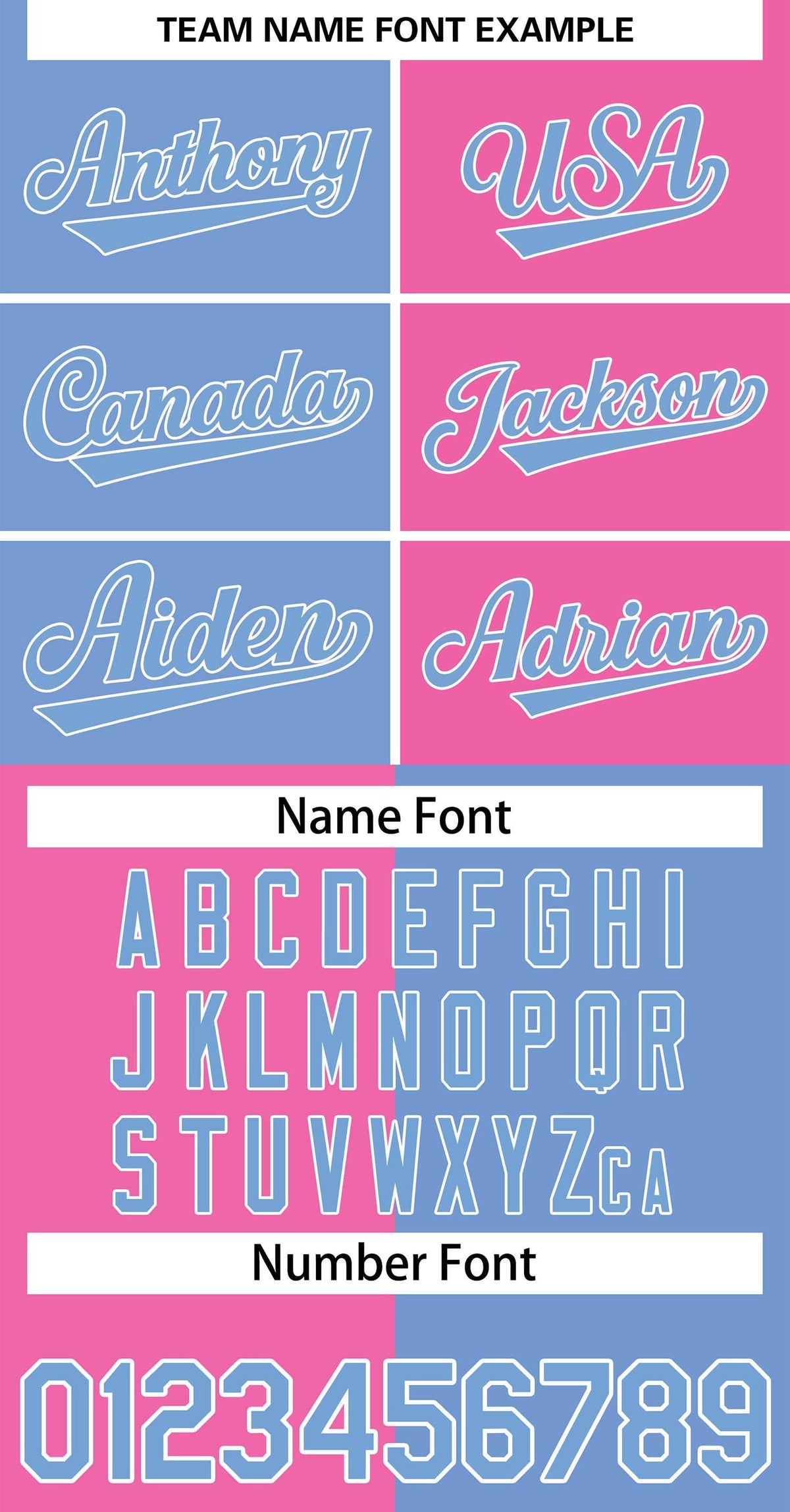 Custom Light Blue Pink Light Blue-White Split Fashion Stitched Sportwear Pullover Hoodie| KXKSHOP