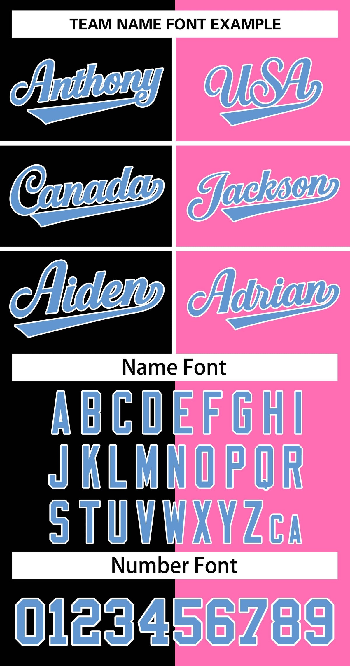 Custom Black Pink Light Blue-White Split Fashion Stitched Sportwear Pullover Hoodie| KXKSHOP