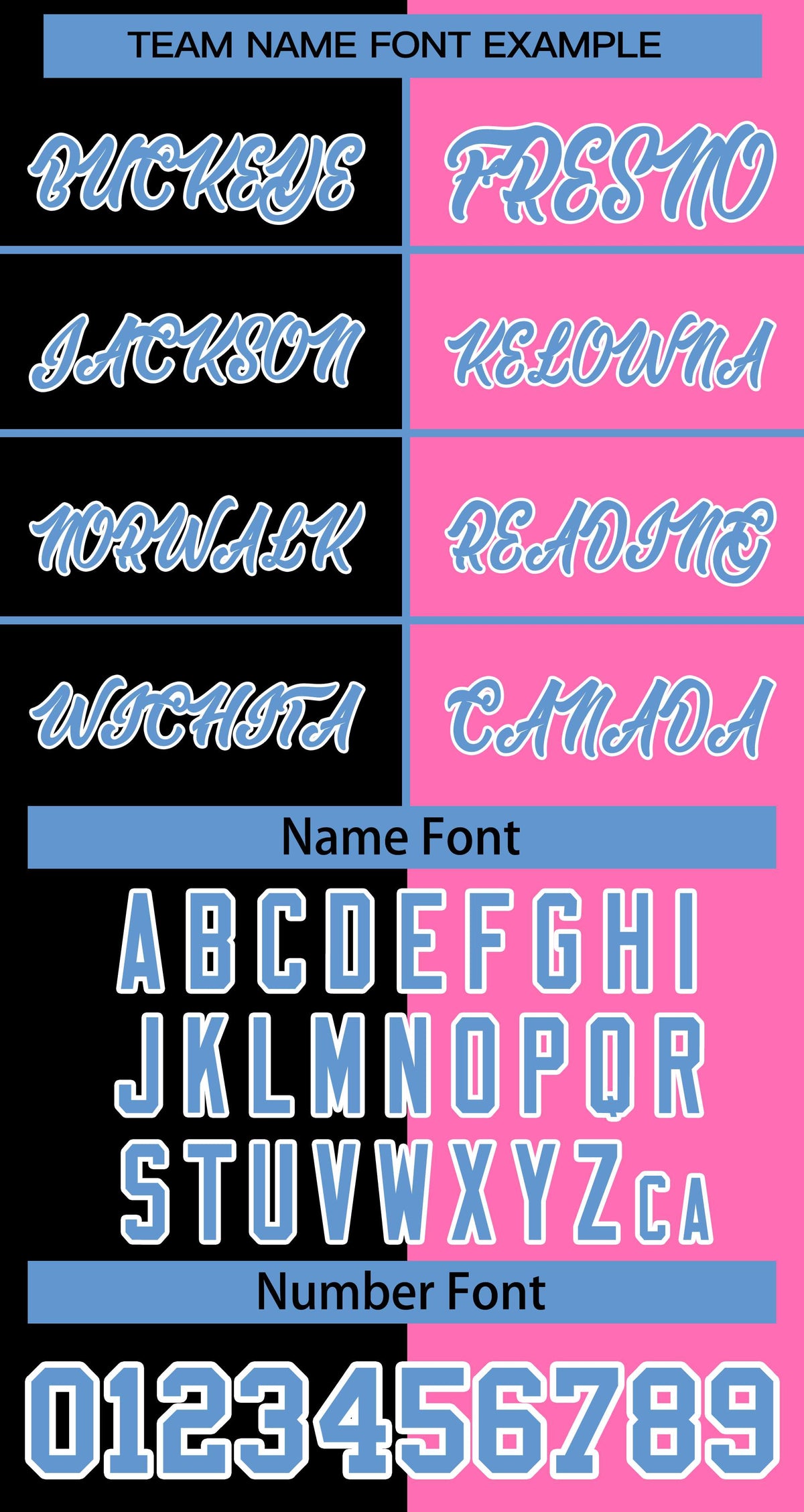 Custom Black Pink Light Blue-White Split Fashion Stitched Sportwear Pullover Hoodie| KXKSHOP