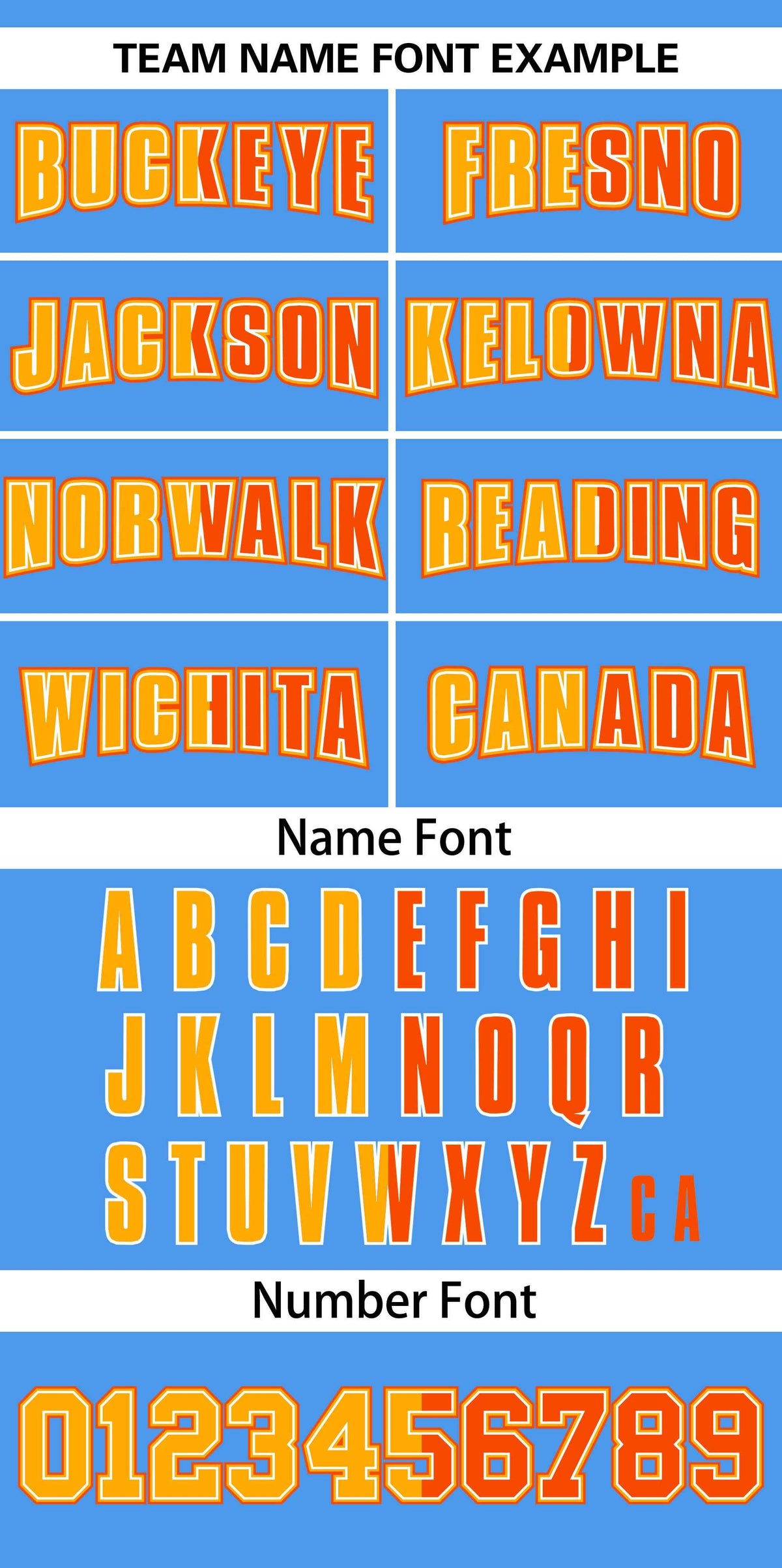 Custom Stitched Powder Blue Yellow-Orange Cotton Pullover Sweatshirt Hoodie| KXKSHOP