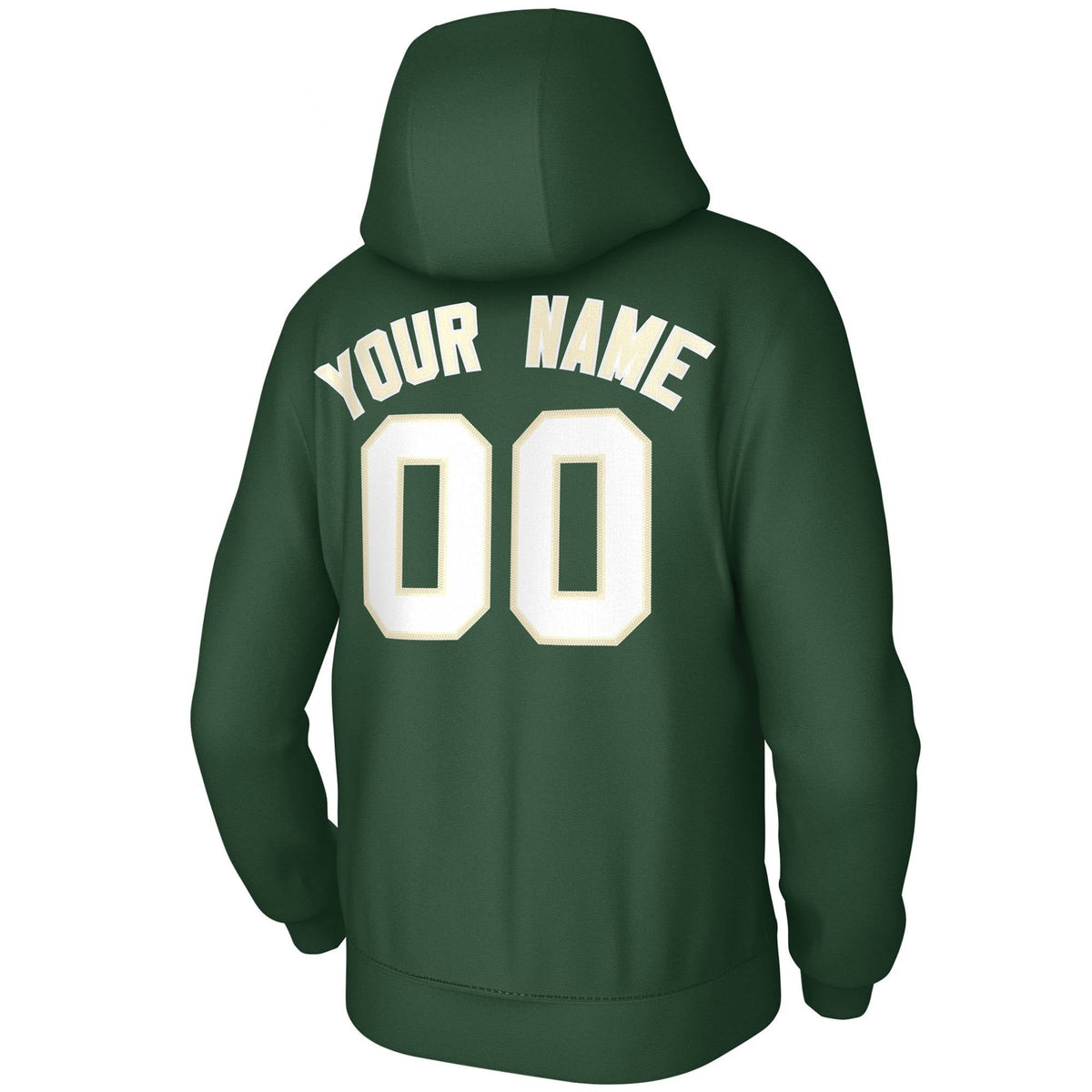 Custom Green White Classic Style Training Uniform Pullover Hoodie| KXKSHOP