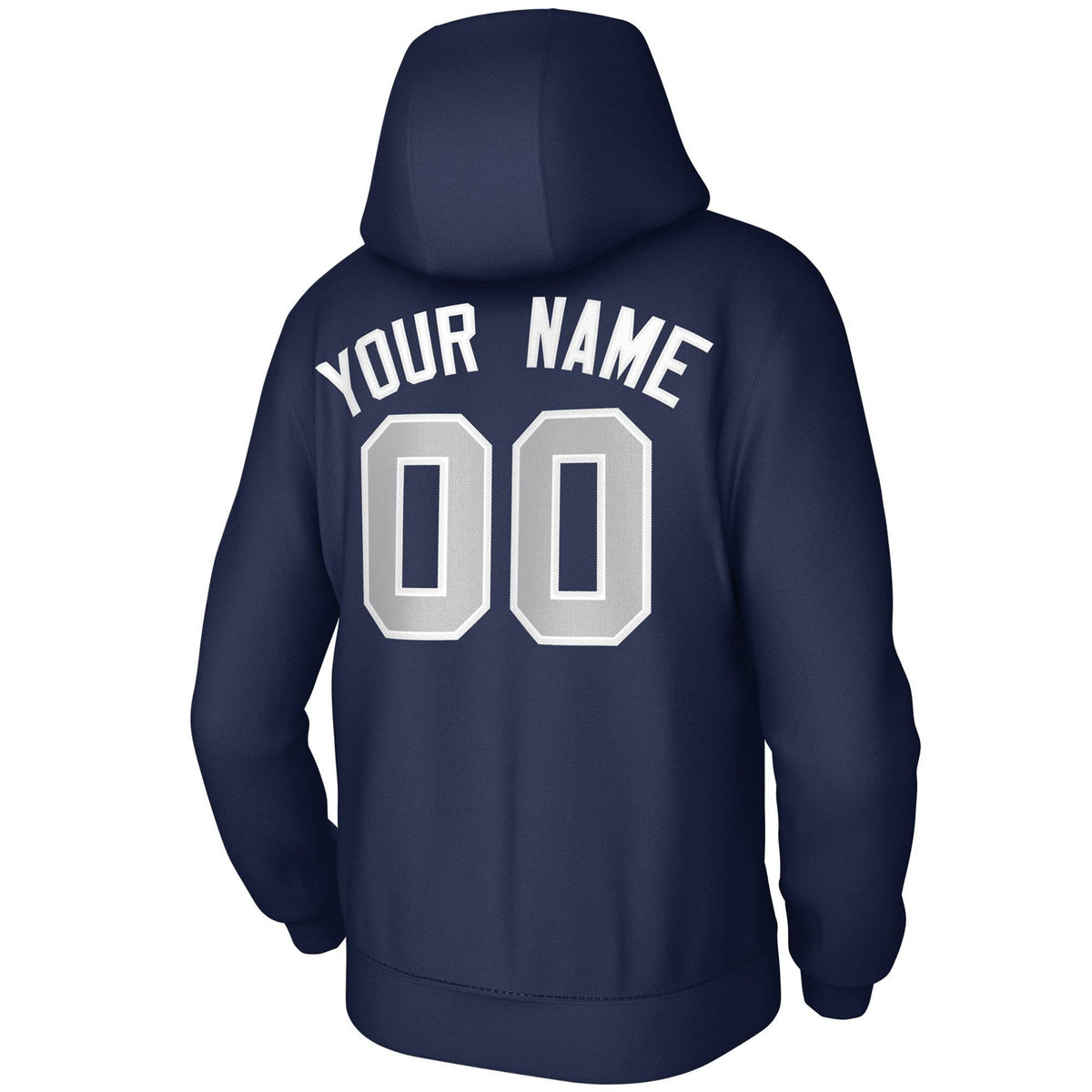 Custom Navy Light-Blue-White Classic Style Training Uniform Pullover Hoodie| KXKSHOP