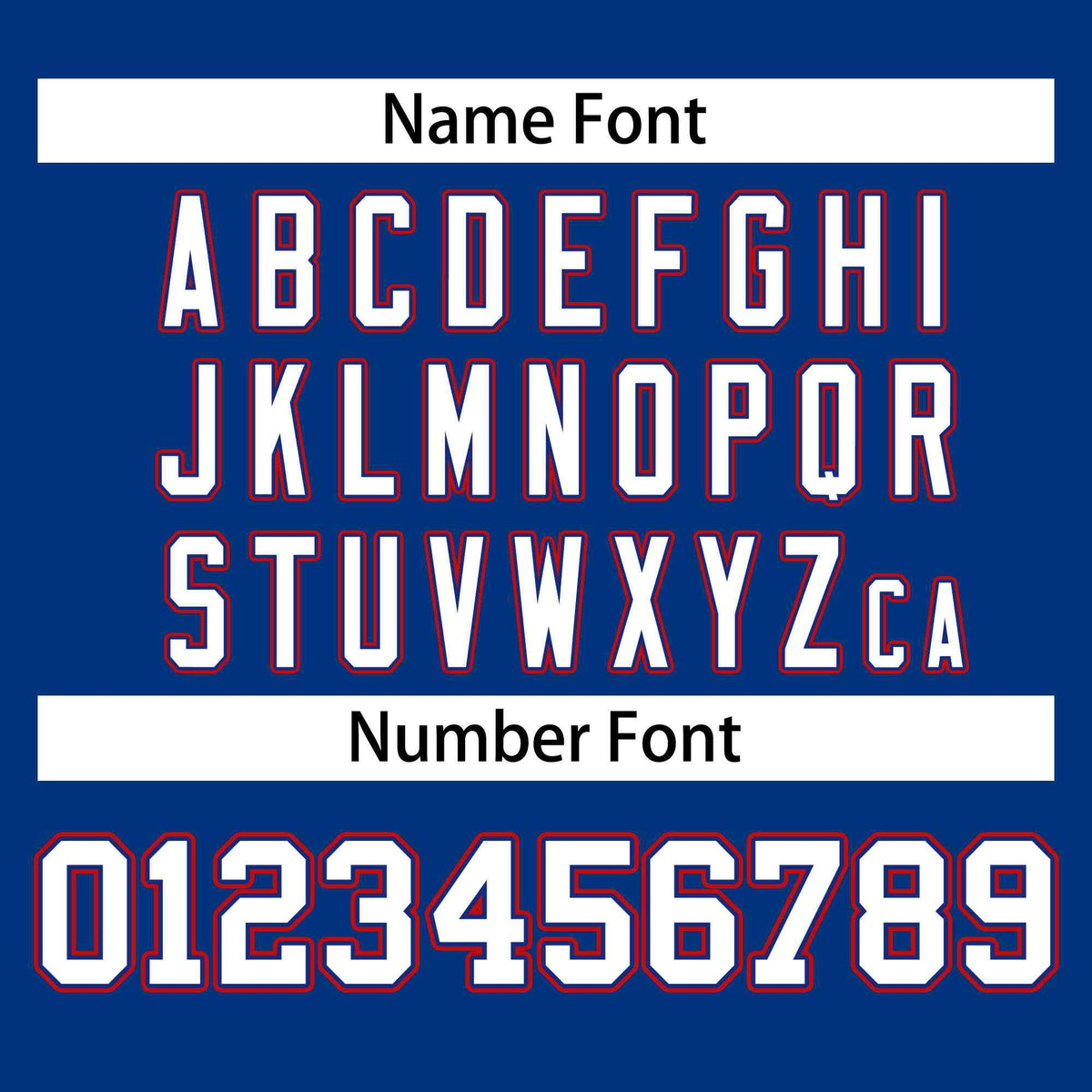 Custom Stitched Royal White-Red Sports Full-Zip Sweatshirt Hoodie| KXKSHOP