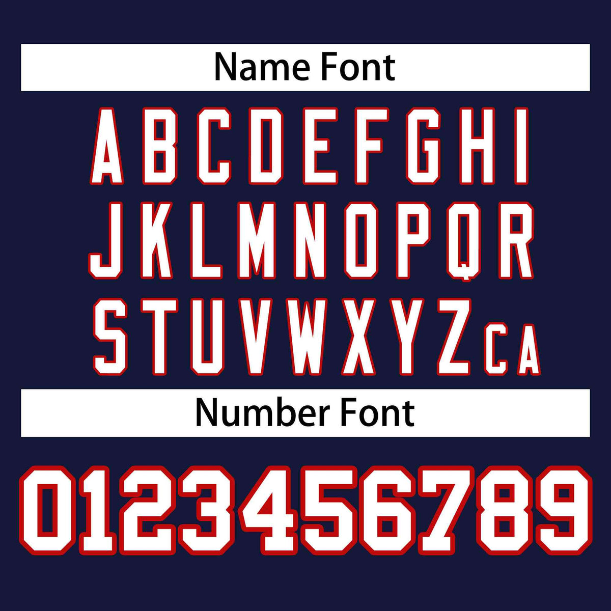 Custom Stitched Navy White-Red Sports Full-Zip Sweatshirt Hoodie| KXKSHOP