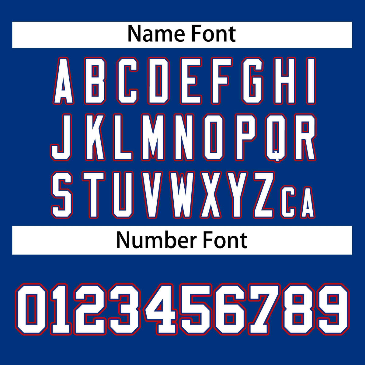 Custom Stitched Royal White-Red Sports Full-Zip Sweatshirt Hoodie| KXKSHOP