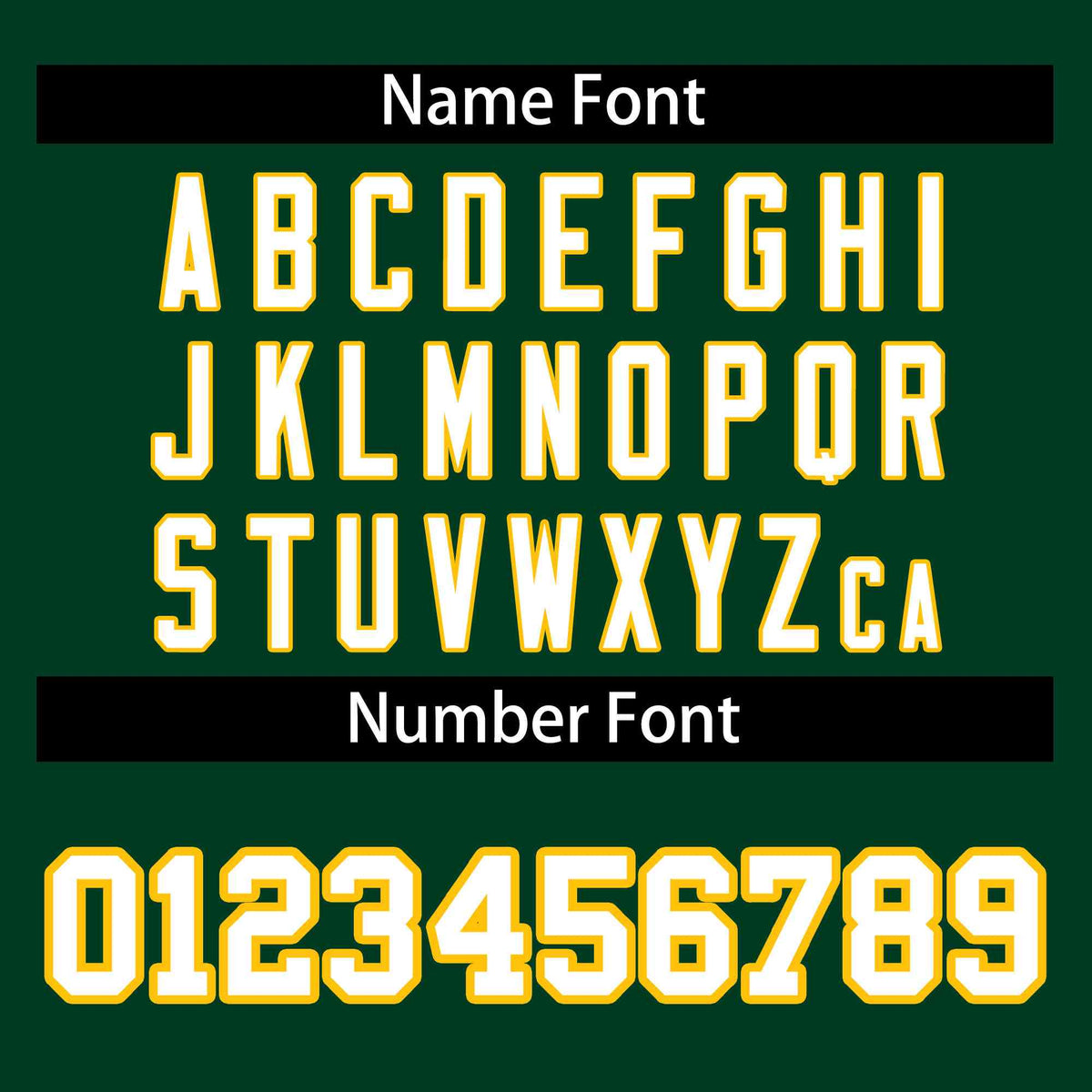 Custom Stitched Green White-Gold Sports Full-Zip Sweatshirt Hoodie| KXKSHOP