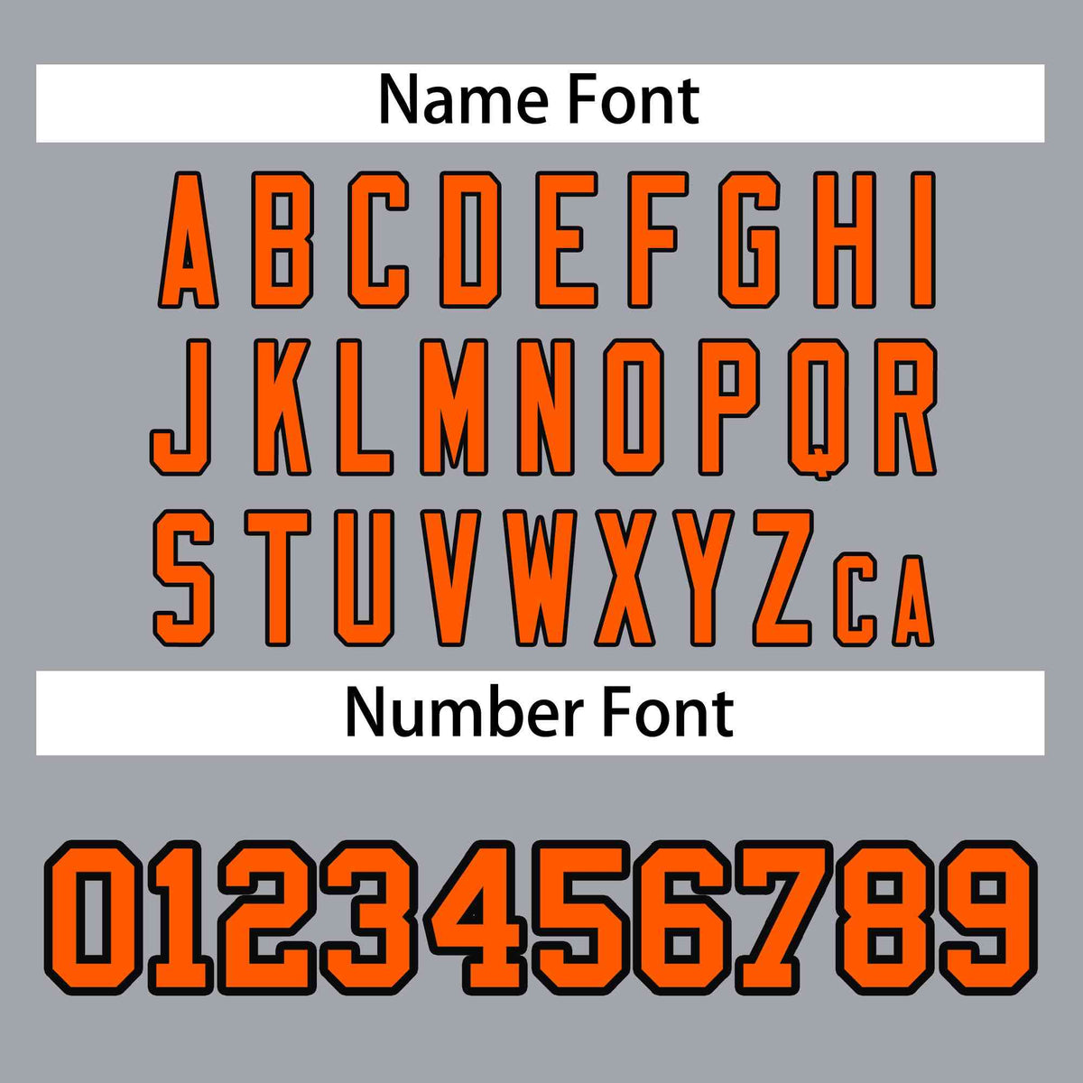 Custom Stitched Gray Orange-Black Sports Full-Zip Sweatshirt Hoodie| KXKSHOP