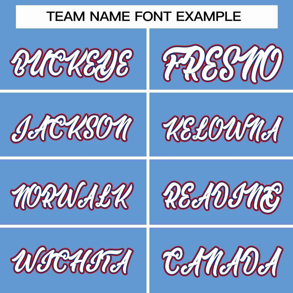 Custom Stitched Light Blue White-Red Sports Full-Zip Sweatshirt Hoodie| KXKSHOP