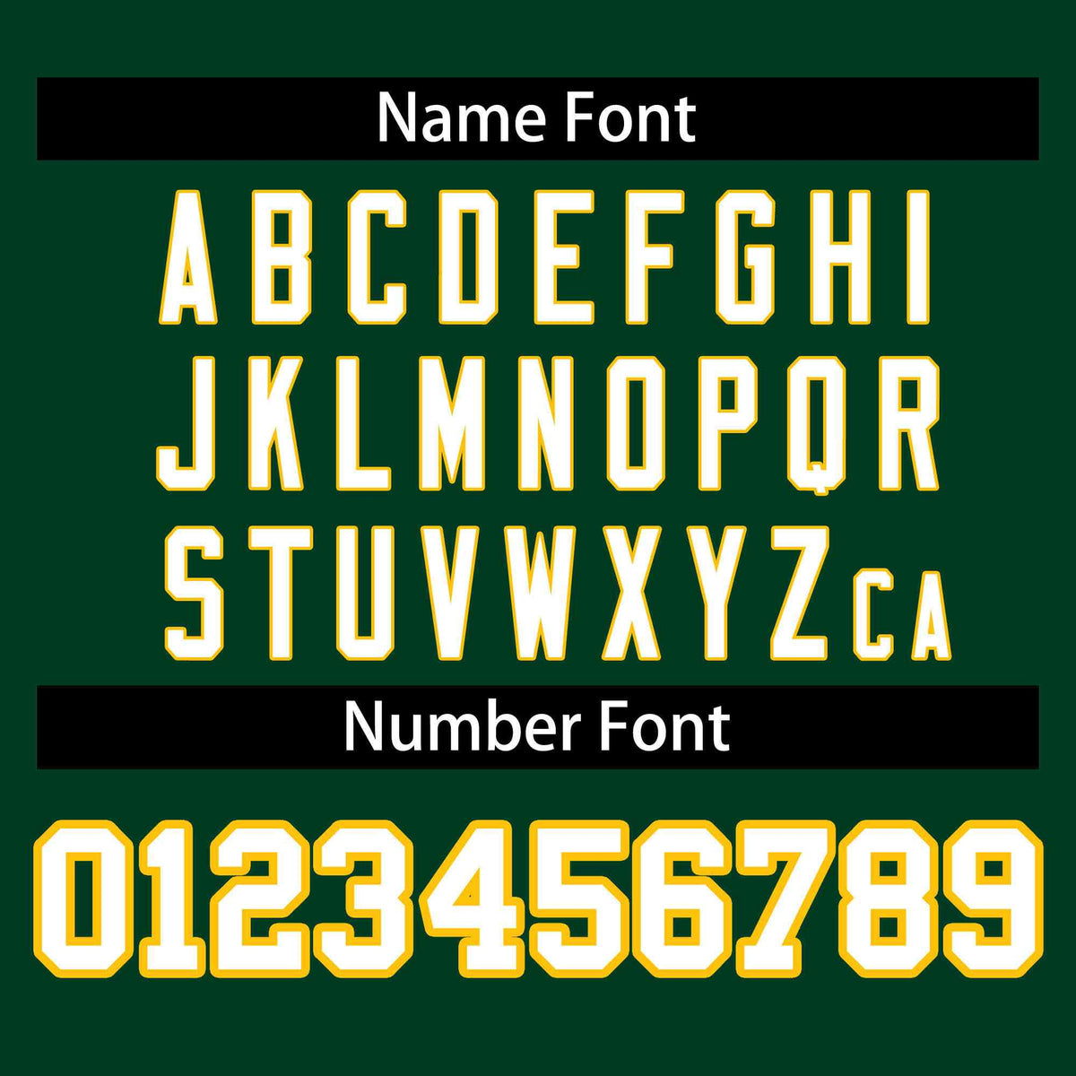 Custom Stitched Green White-Gold Sports Full-Zip Sweatshirt Hoodie| KXKSHOP