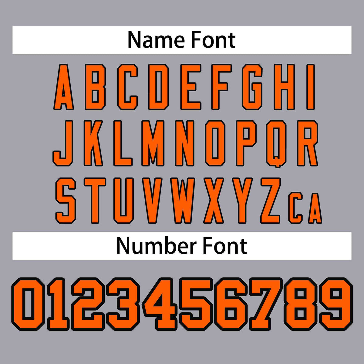 Custom Stitched Gray Orange-Black Sports Full-Zip Sweatshirt Hoodie| KXKSHOP