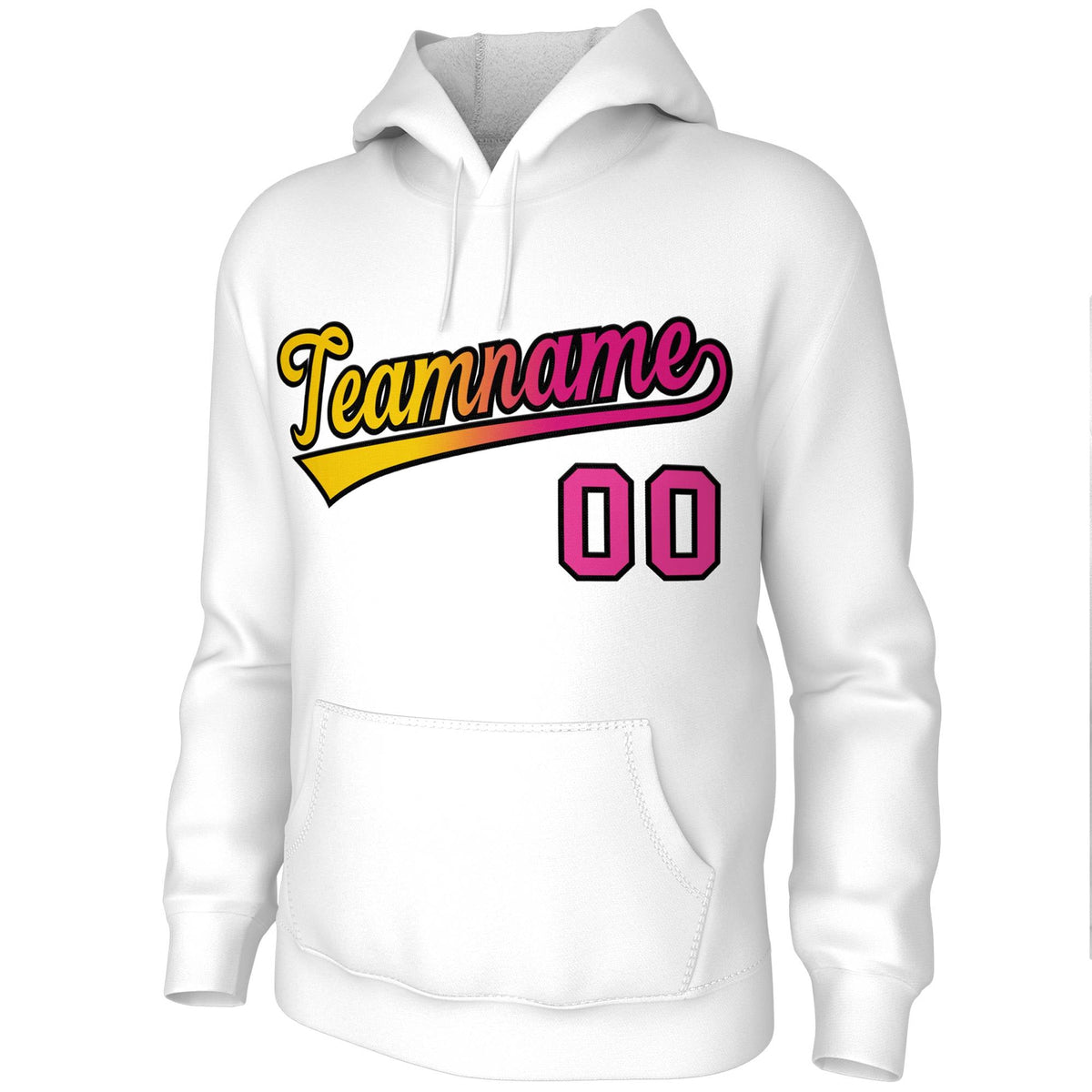 Custom Gradient Fashion Athletic Pullover Hoodie Team Sweatshirt| KXKSHOP