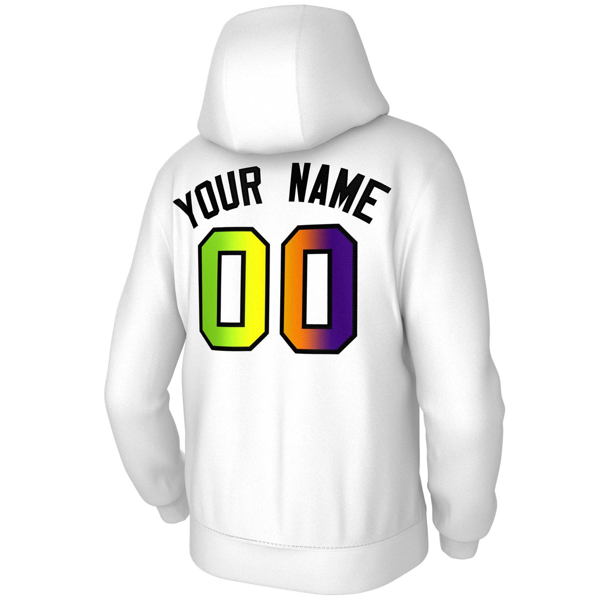 Custom Gradient Fashion Athletic Pullover Hoodie Team Sweatshirt| KXKSHOP