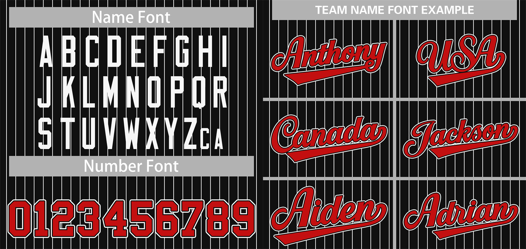 Maillot de baseball authentique à rayures noires, rouges et blanches