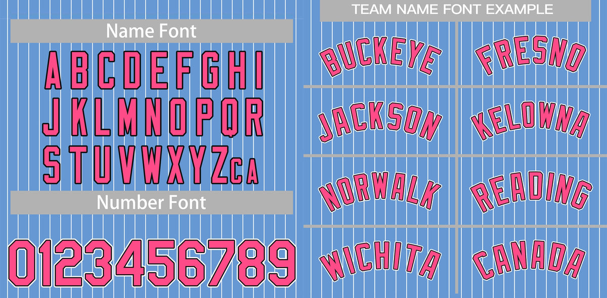 Custom Light Blue White-Pink Stripe Fashion Authentic Baseball Jersey