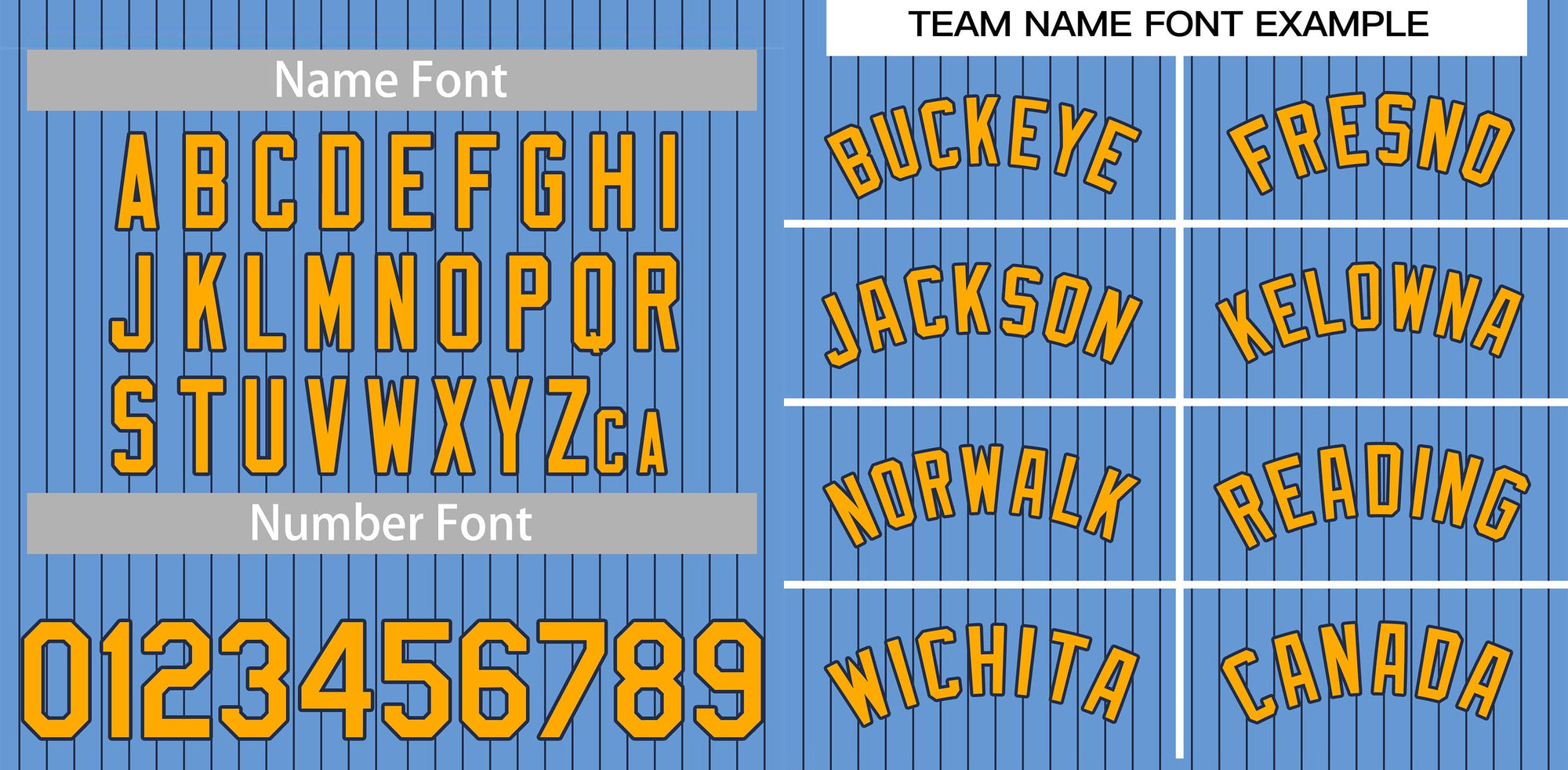 Custom Light Blue Yellow-Navy Stripe Fashion Authentic Baseball Jersey