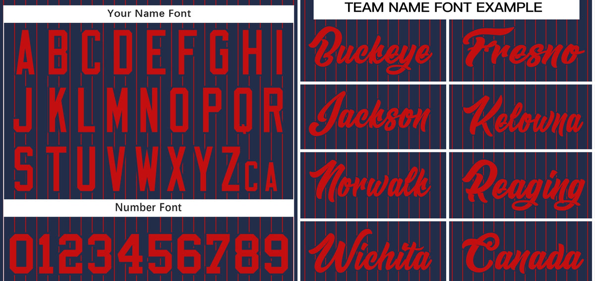 Custom Navy Red Stripe Fashion Authentic Baseball Jersey