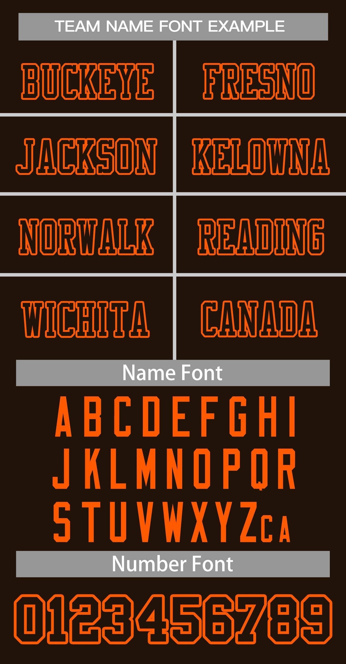 Custom Brown Black-Orange Classic Style Authentic American Football Jersey| KXKSHOP