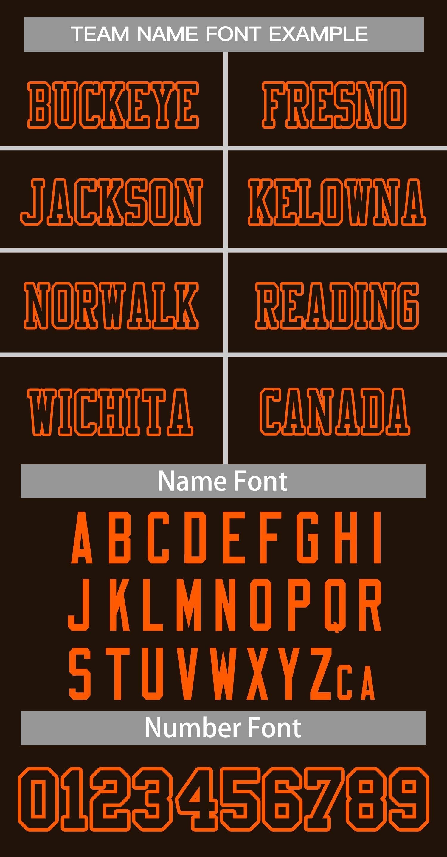 Custom Brown Black-Orange Classic Style Authentic American Football Jersey| KXKSHOP