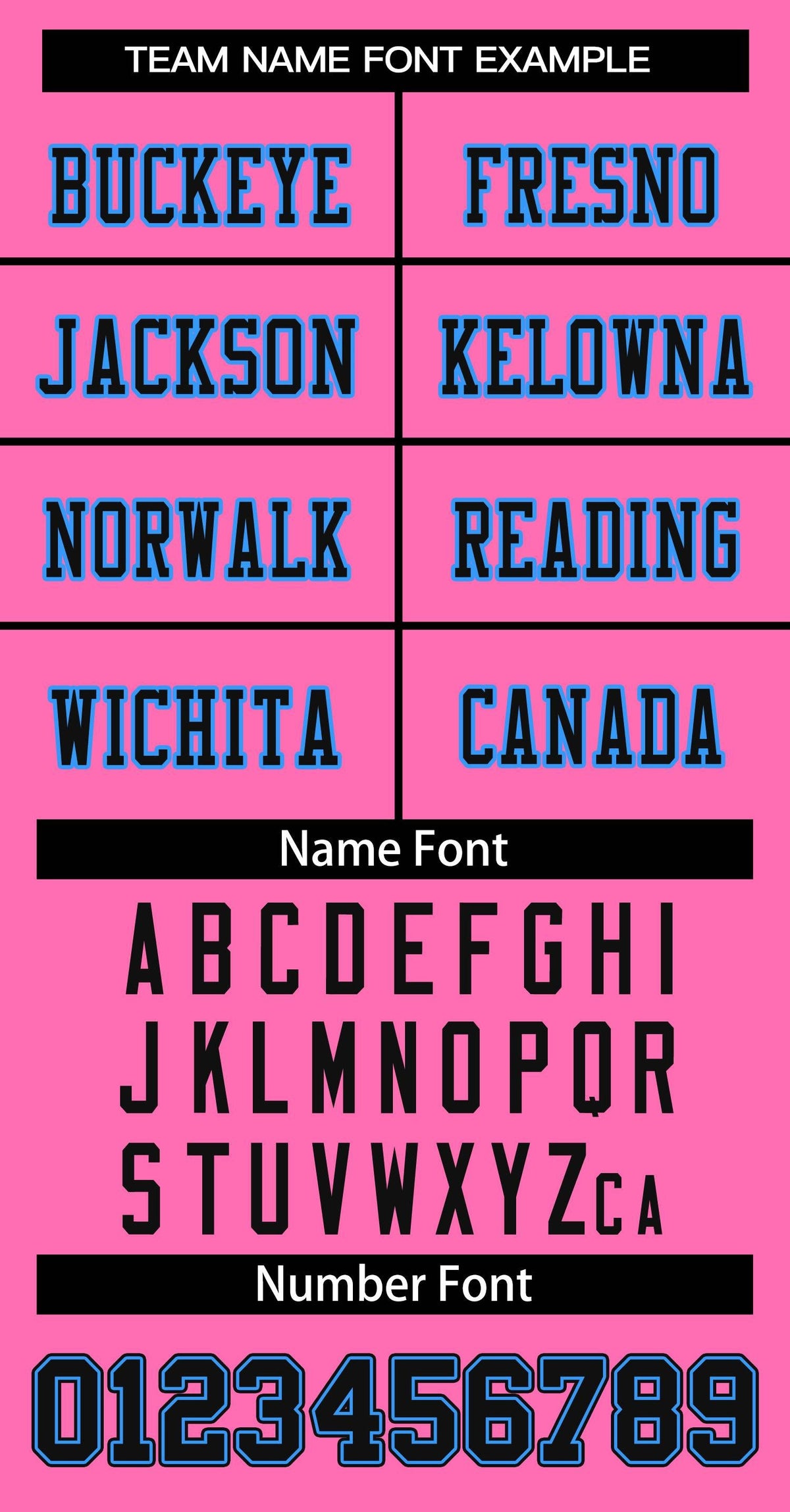 Custom Pink Black-Powder Blue Classic Style Authentic American Football Jersey| KXKSHOP