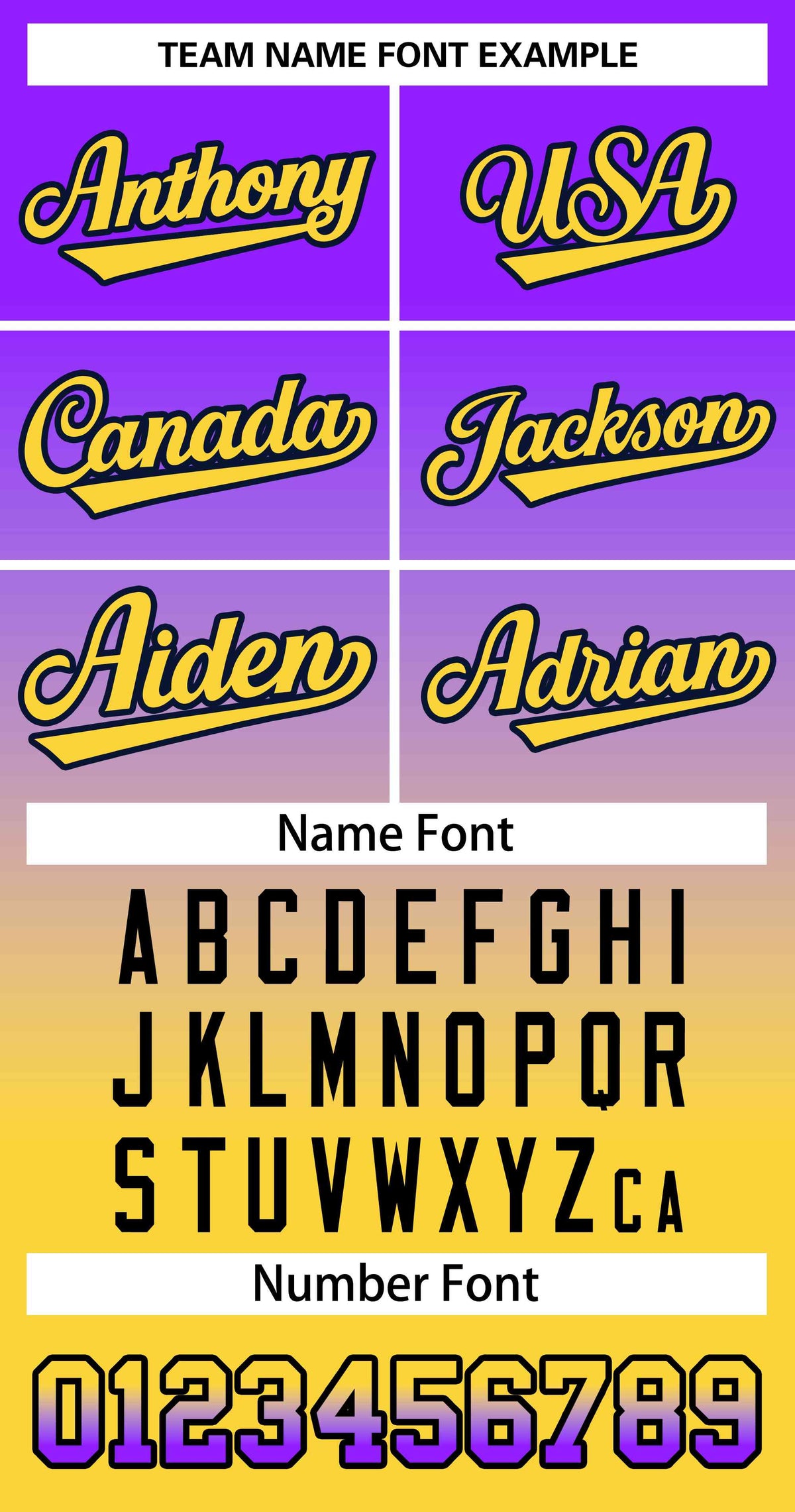 Custom Purple Gold Gold-Black Gradient Fashion Authentic Two-Button Softball Jersey