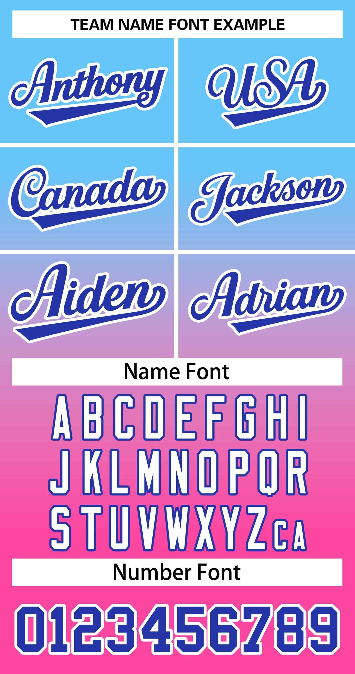 Custom Light Blue Pink Royal-White Gradient Fashion Authentic Two-Button Softball Jersey