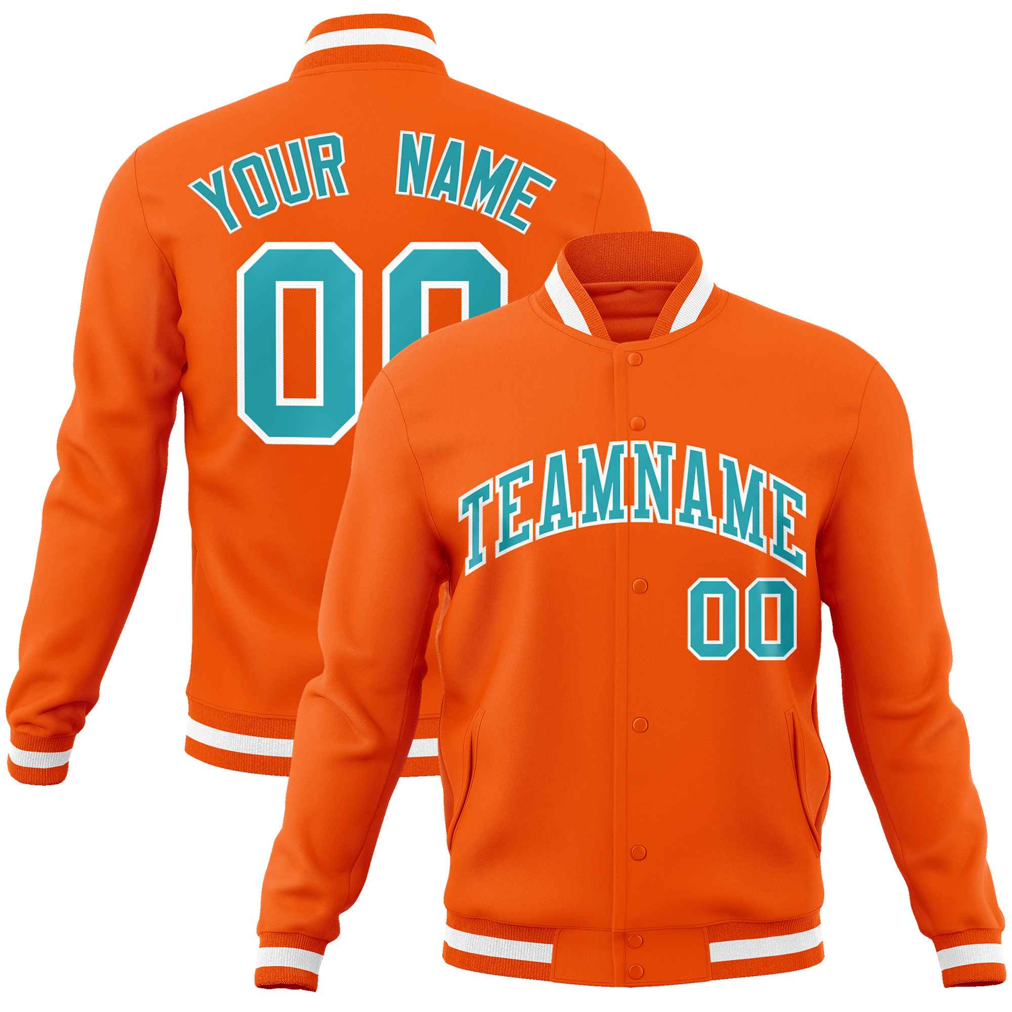 Custom White Black-Gray Classic Style Varsity Full-Snap Letterman Jacket | KXKSHOP