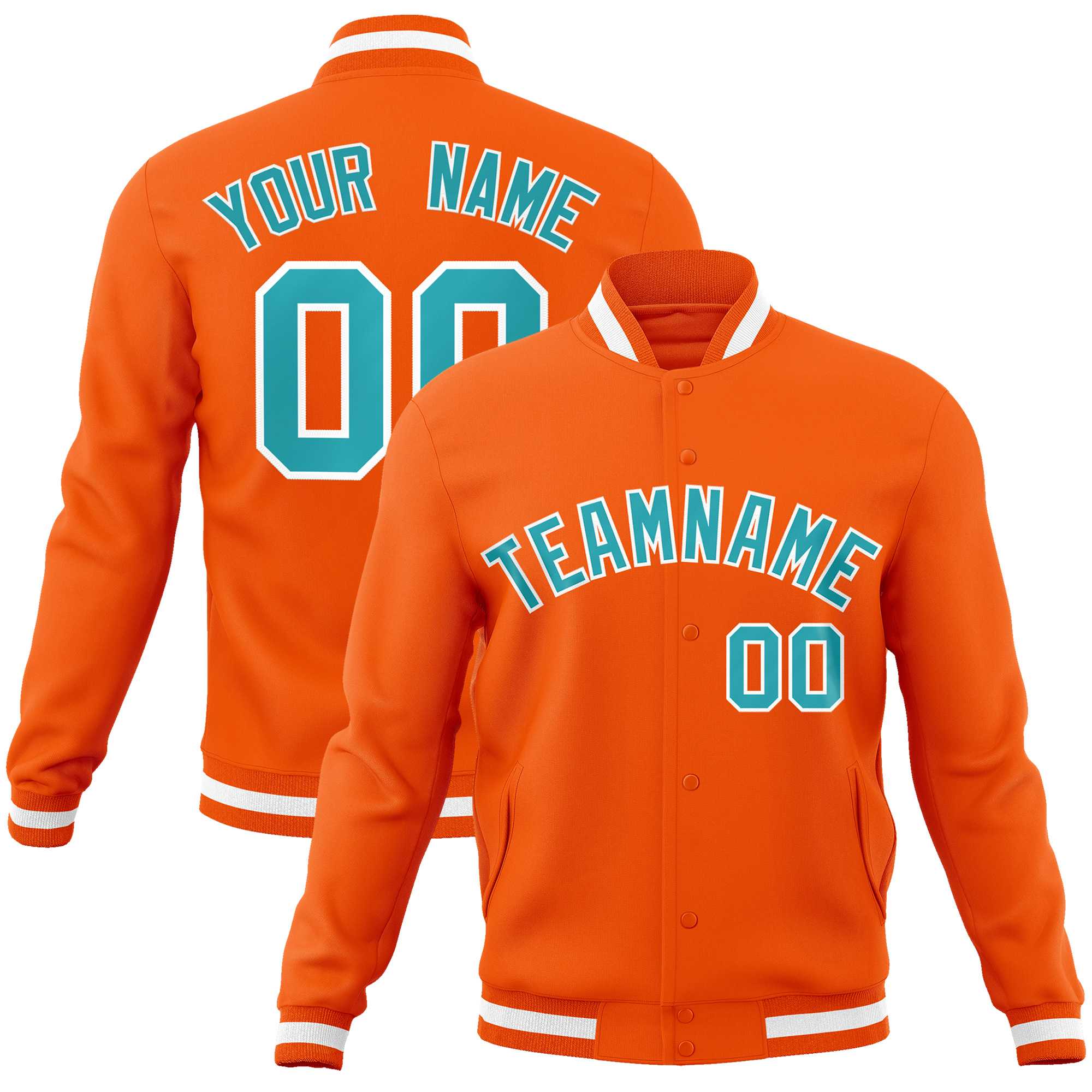 Custom White Black-Gray Classic Style Varsity Full-Snap Letterman Jacket | KXKSHOP