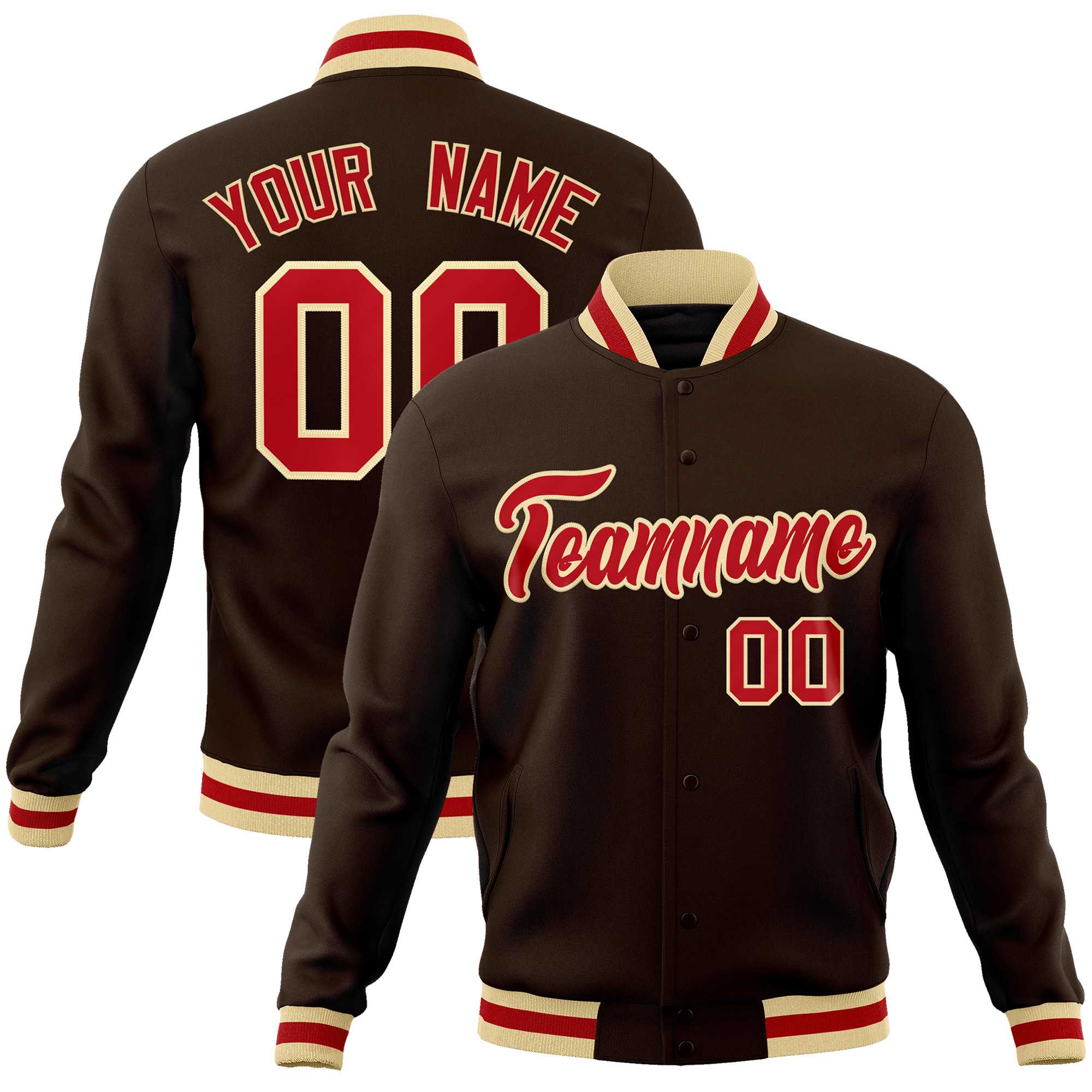 Custom White Black-Gray Classic Style Varsity Full-Snap Letterman Jacket | KXKSHOP