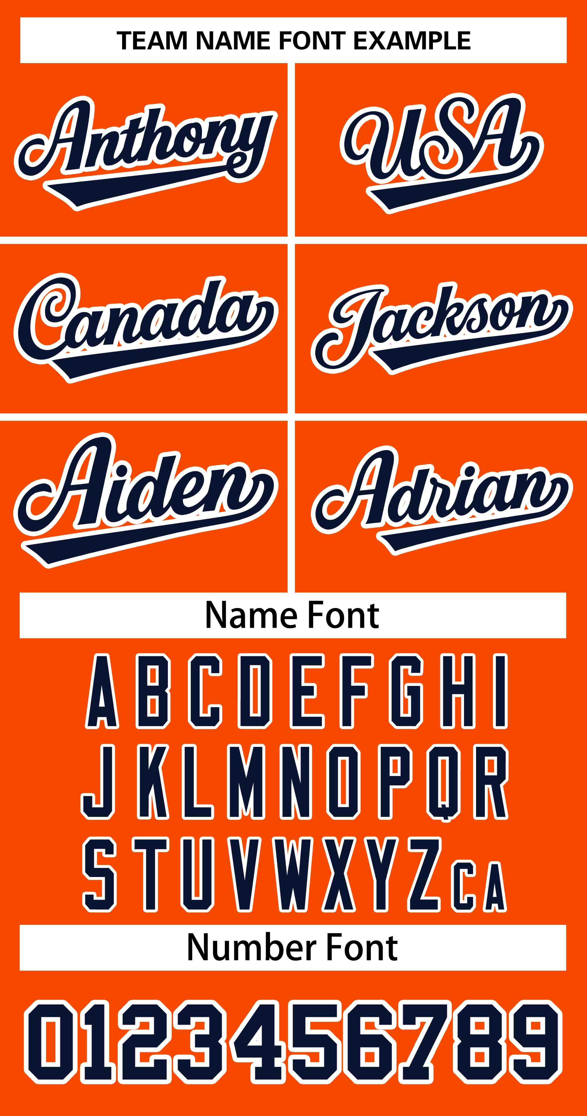 Custom Orange Navy-White Classic Style Authentic Two-Button Softball Jersey