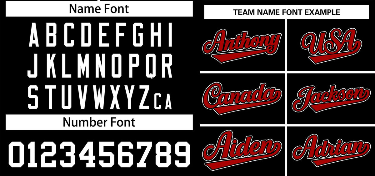 Benutzerdefinierte schwarz rot-weiß klassischen Stil authentische Zwei-Knopf Baseball Jersey